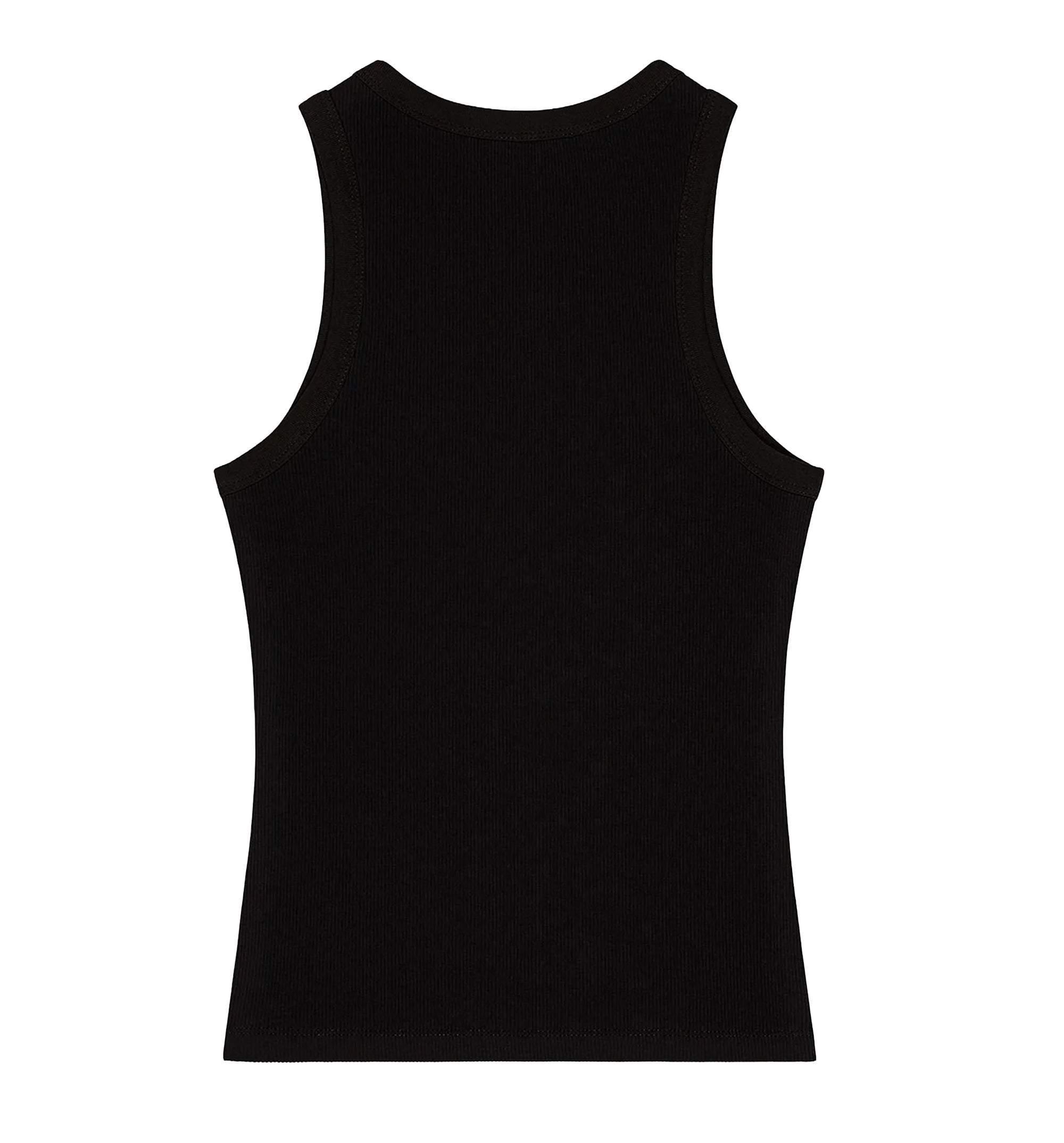 Slim Fit Tank Top In Cotton With Givenchy Paris Print