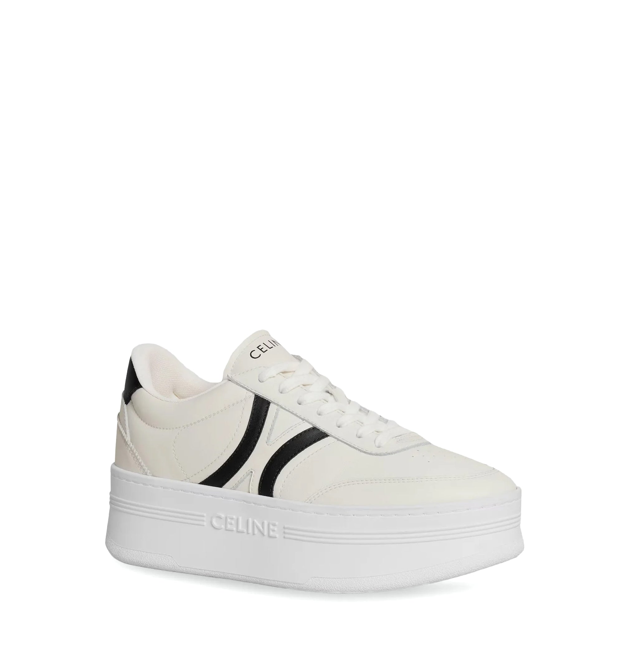 Block Sneakers With Back Triomphe