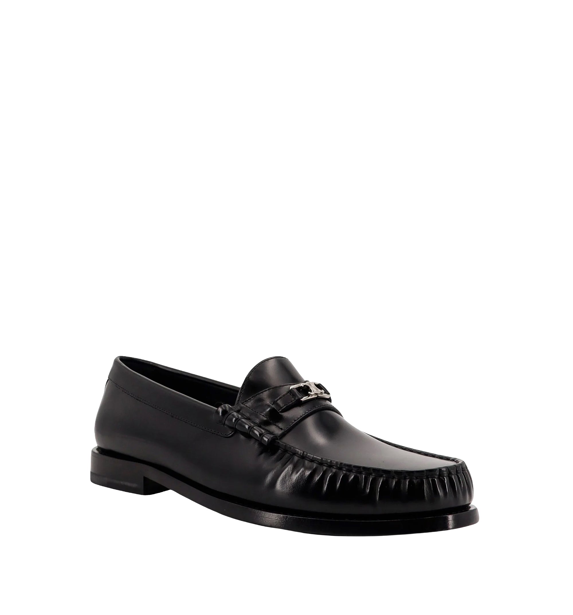 Celine Luco Triomphe Loafer in Polished Bull