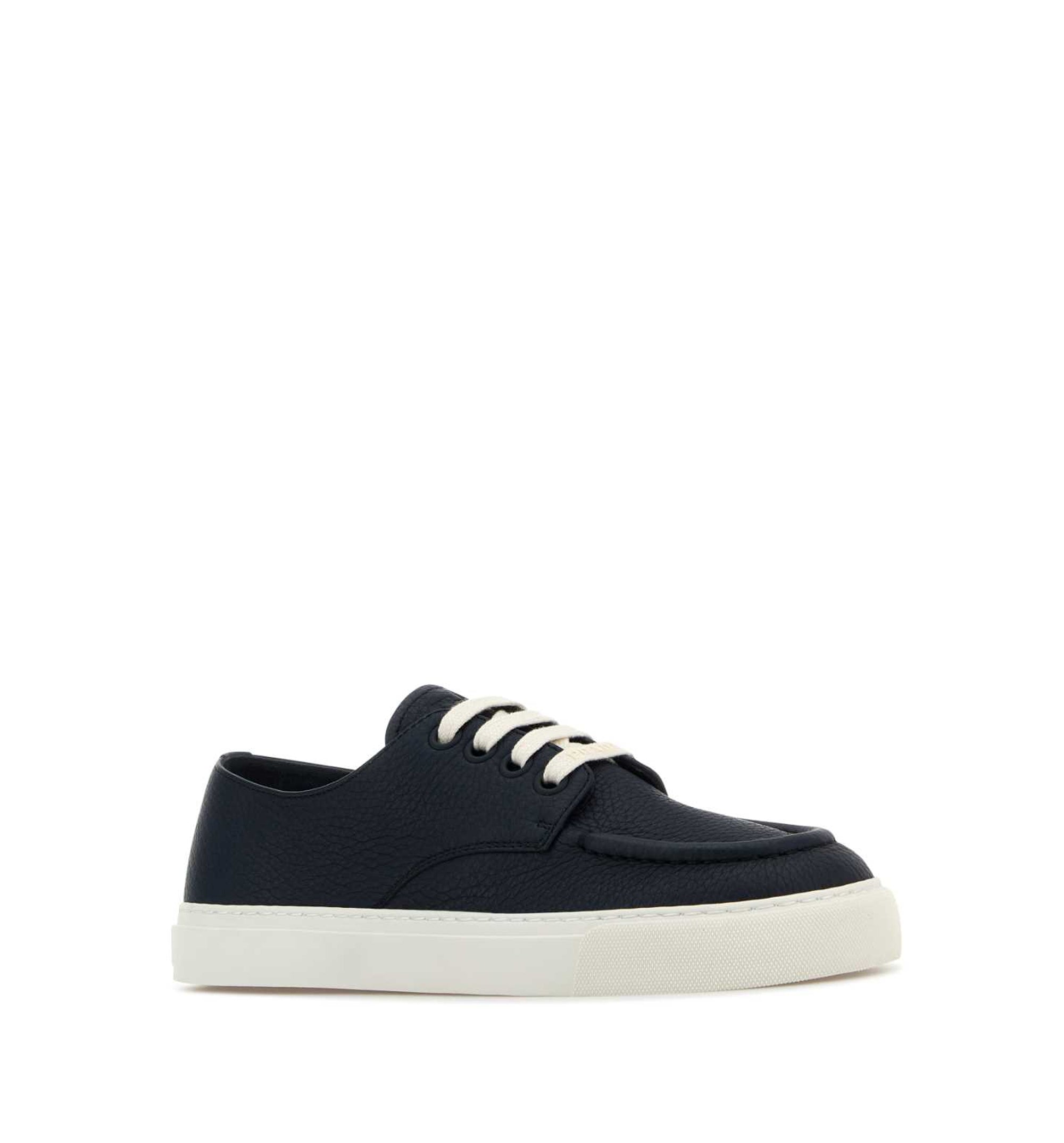 Grained Leather Sneakers