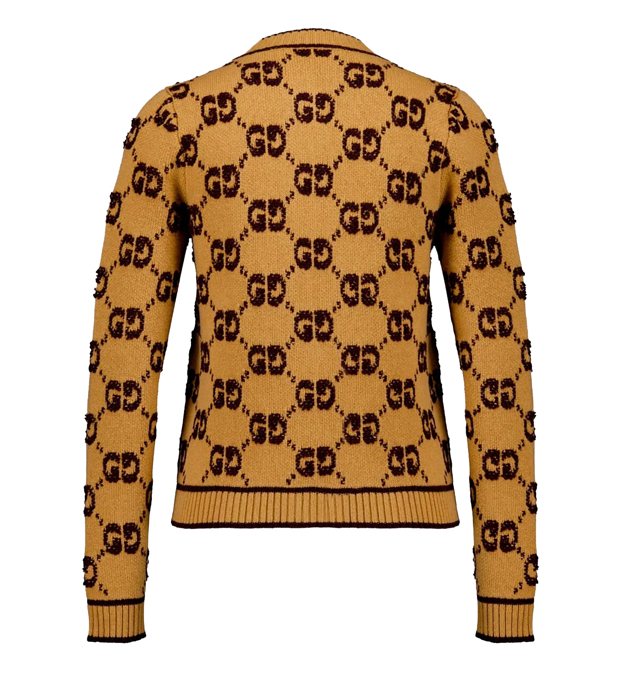 GG Wool Bouclé Jacquard Cardigan