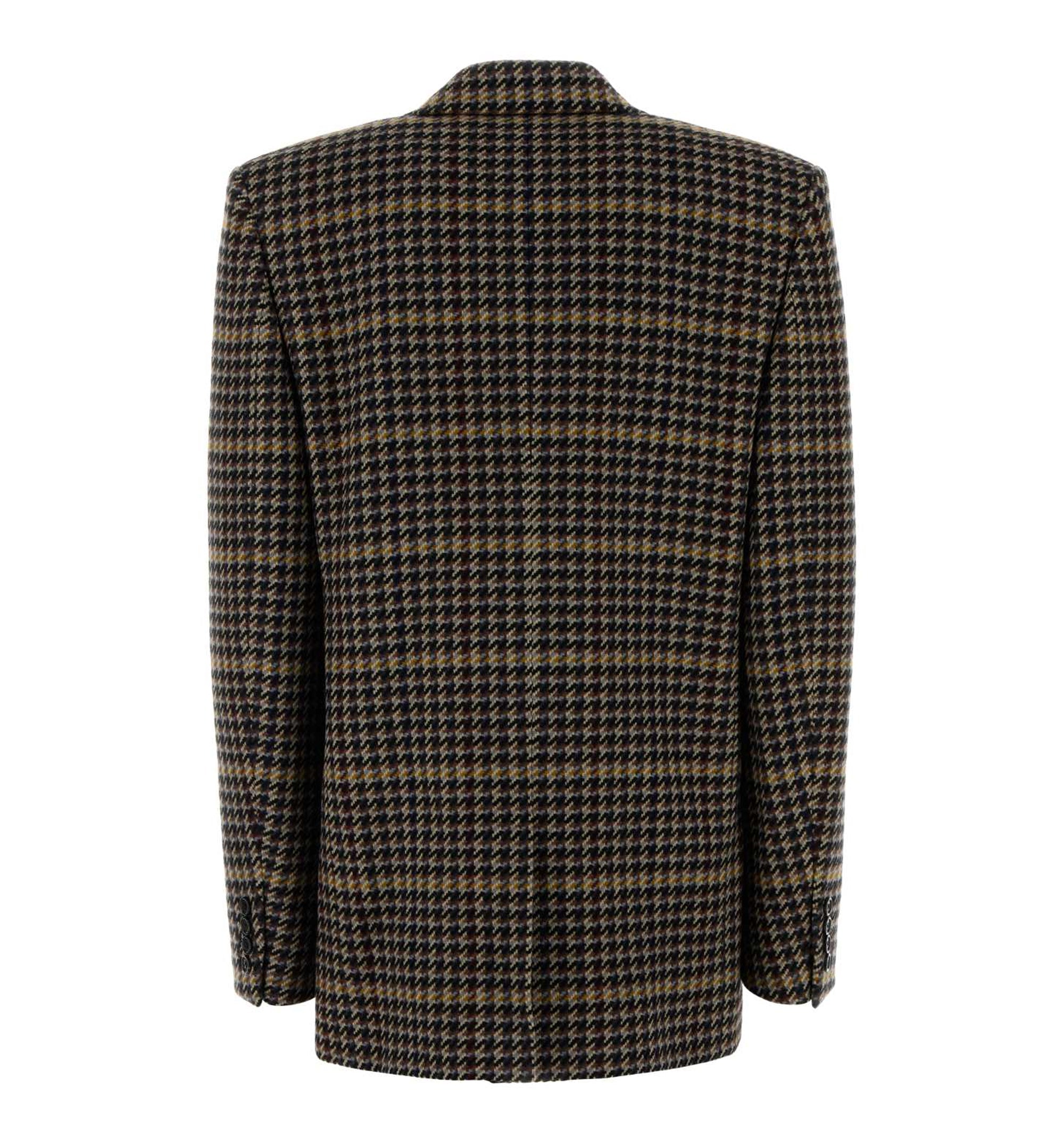 Embroidered Wool Blazer