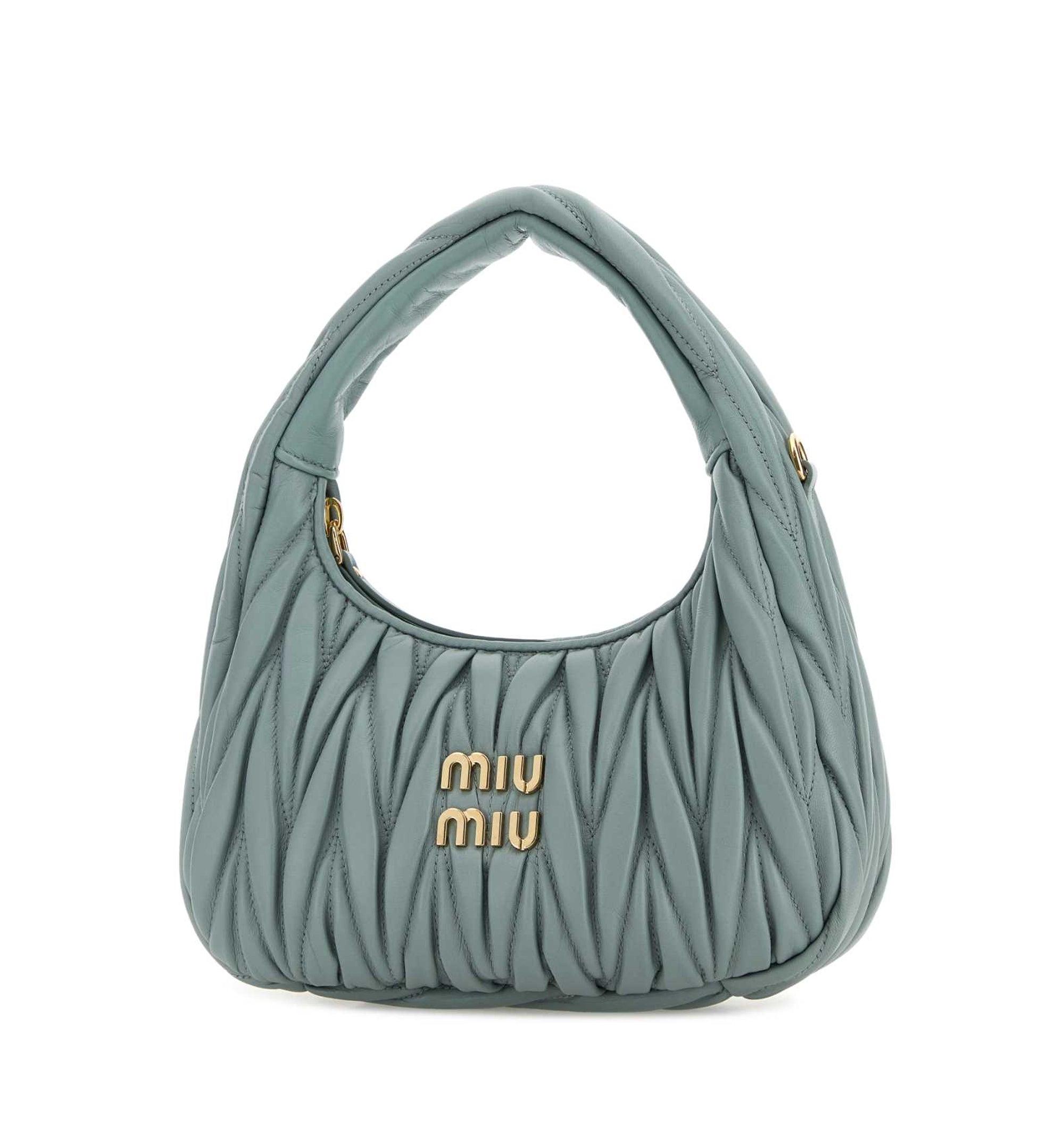 Wander Matelassé Nappa Leather Hobo Bag