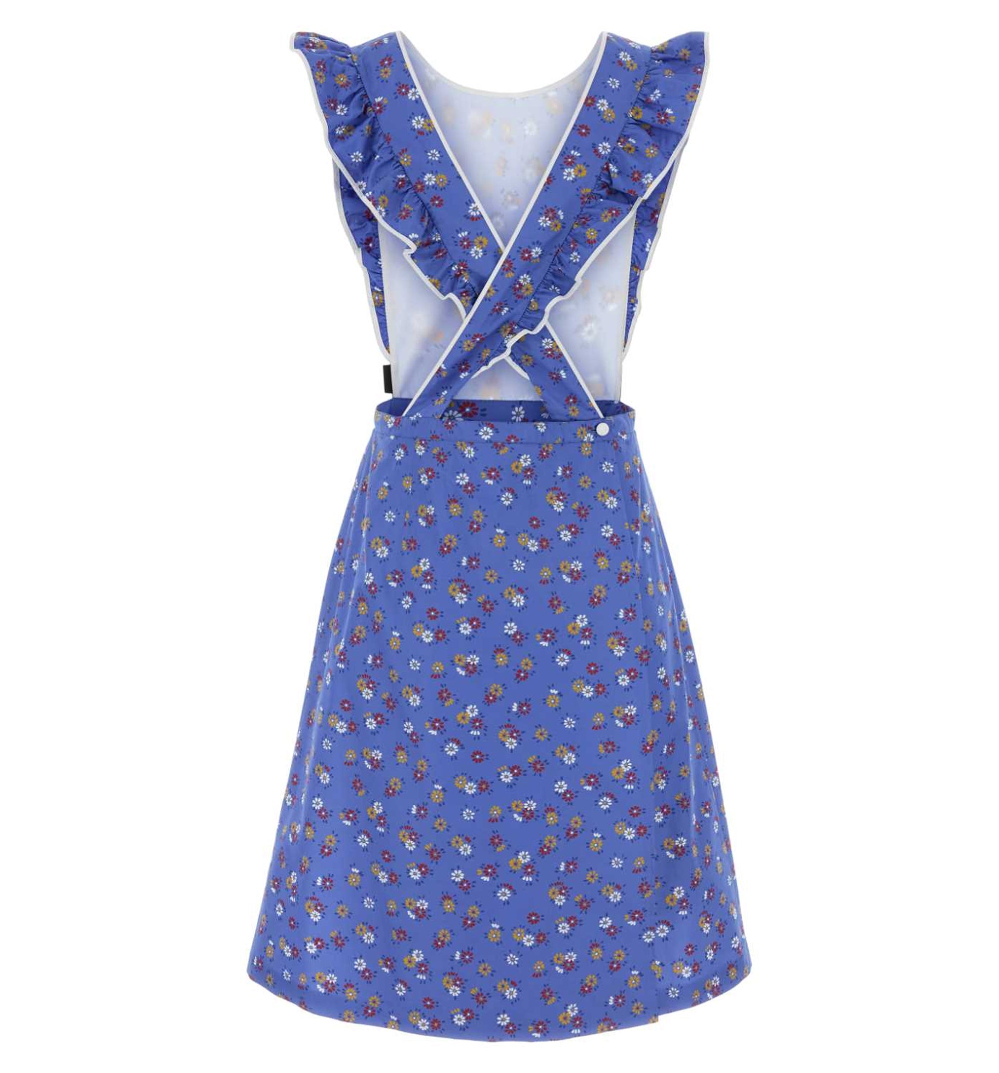 Printed Poplin Dress