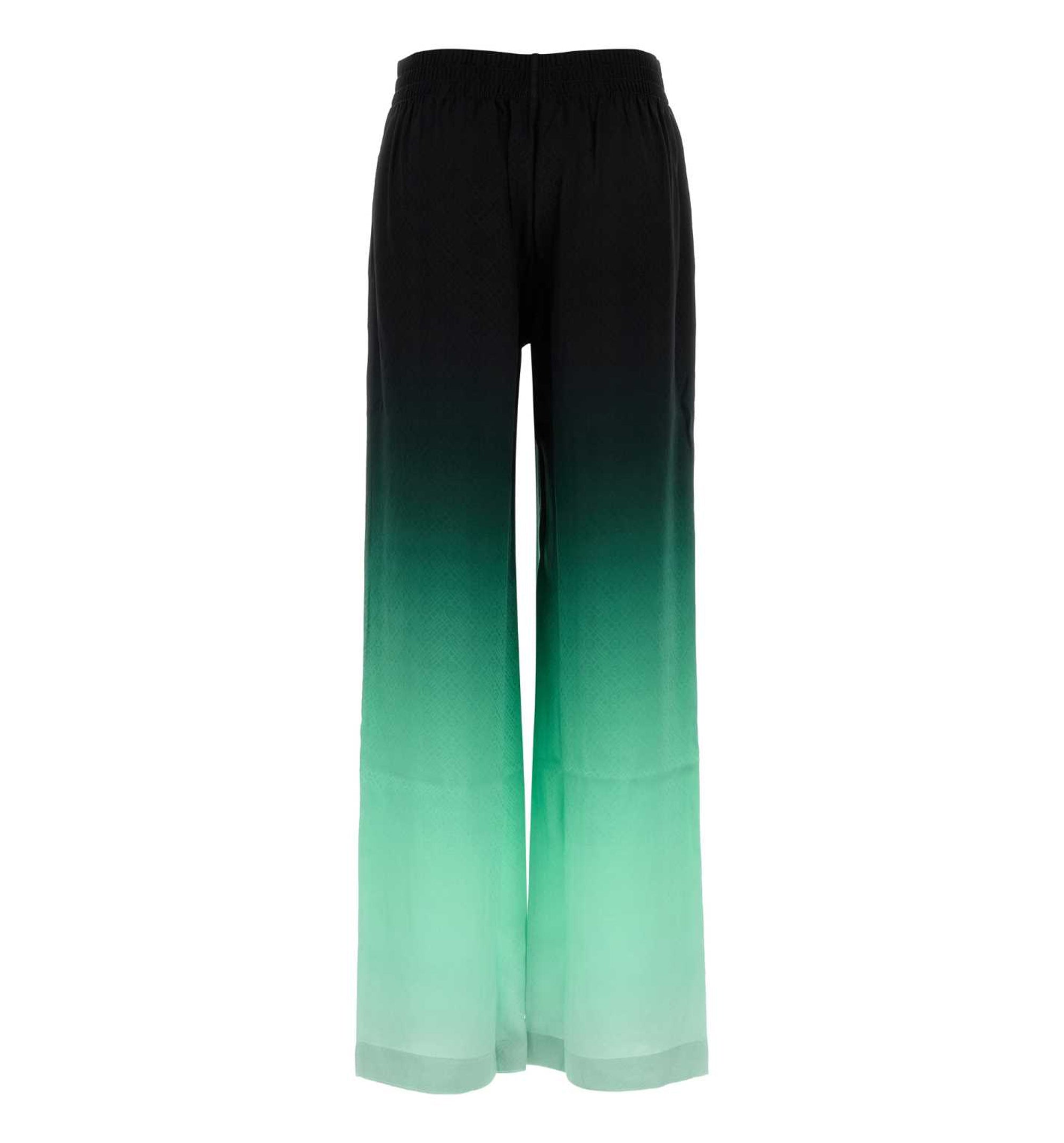 Gradient Ping Pong Jacquard Trousers