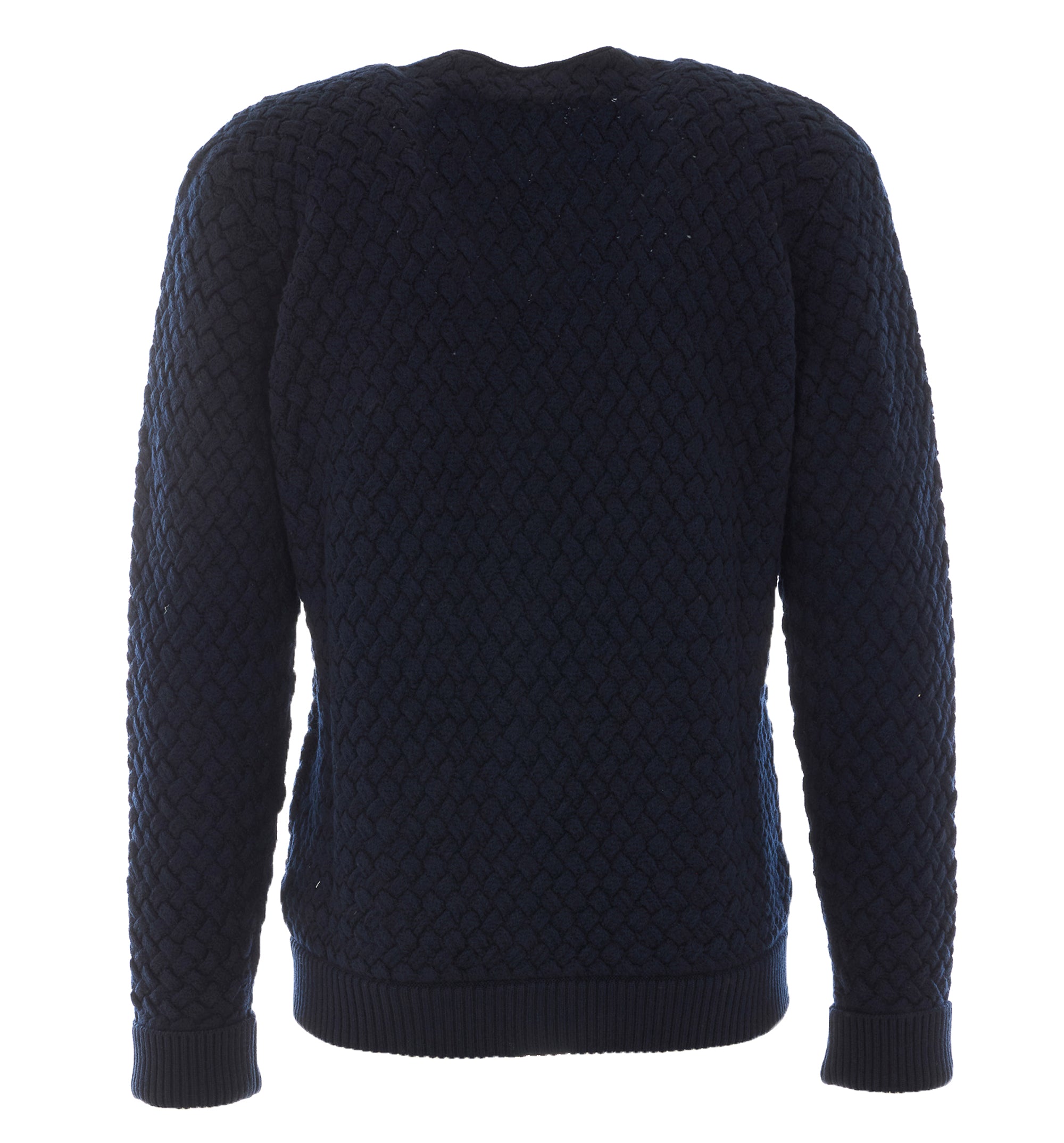Intrecciato Wool Cardigan