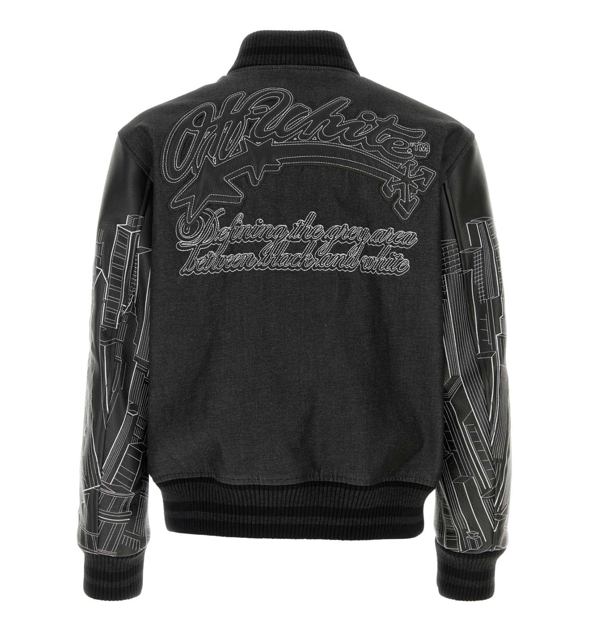 Skyline Embroidered Varsity Jacket