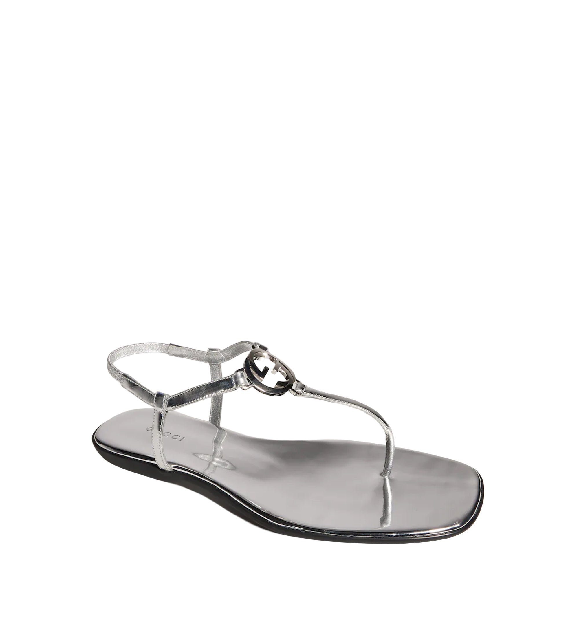 Women's Thong Sandal with Interlocking G