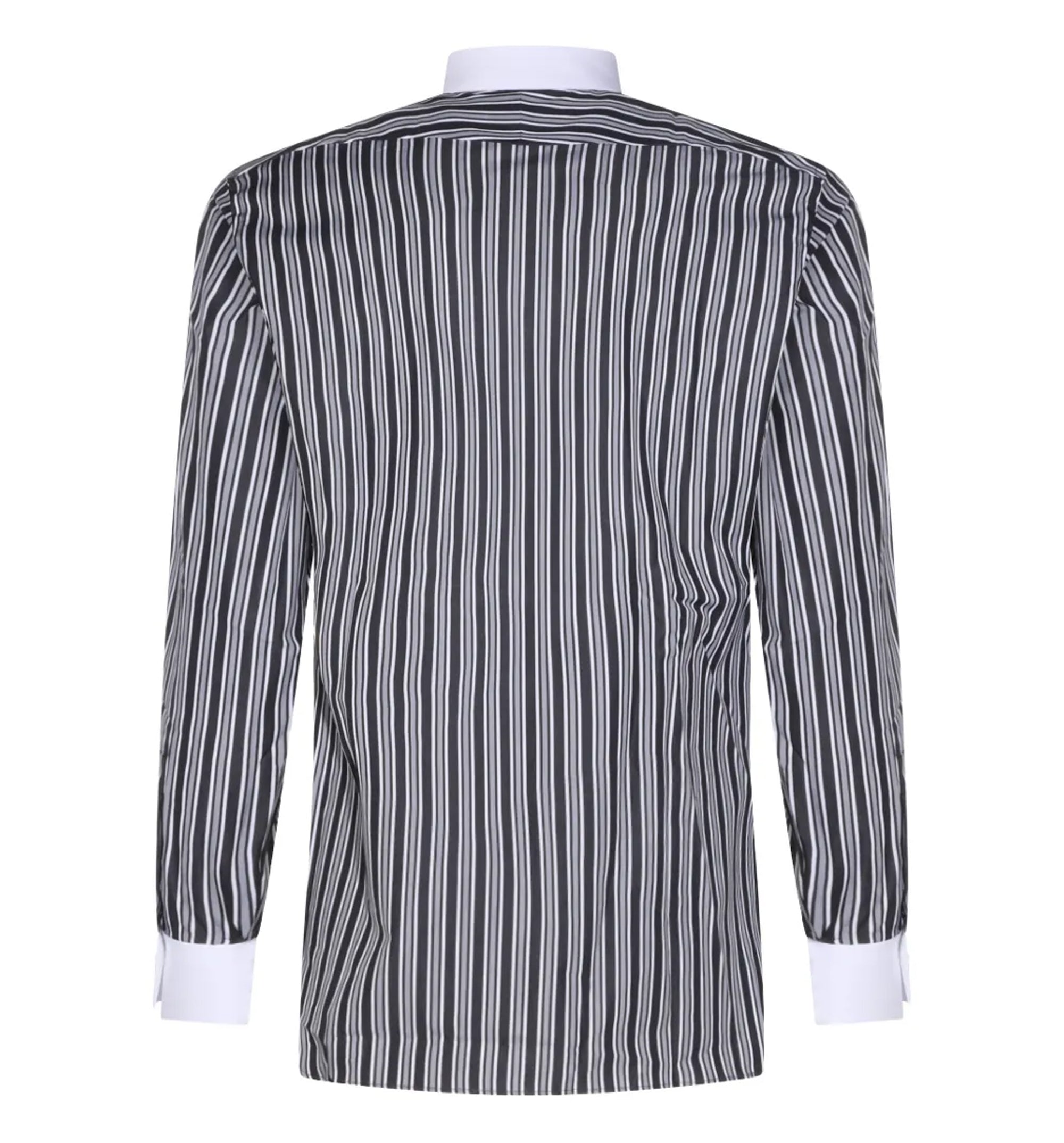 Vertical-stripe Long-sleeve Shirt