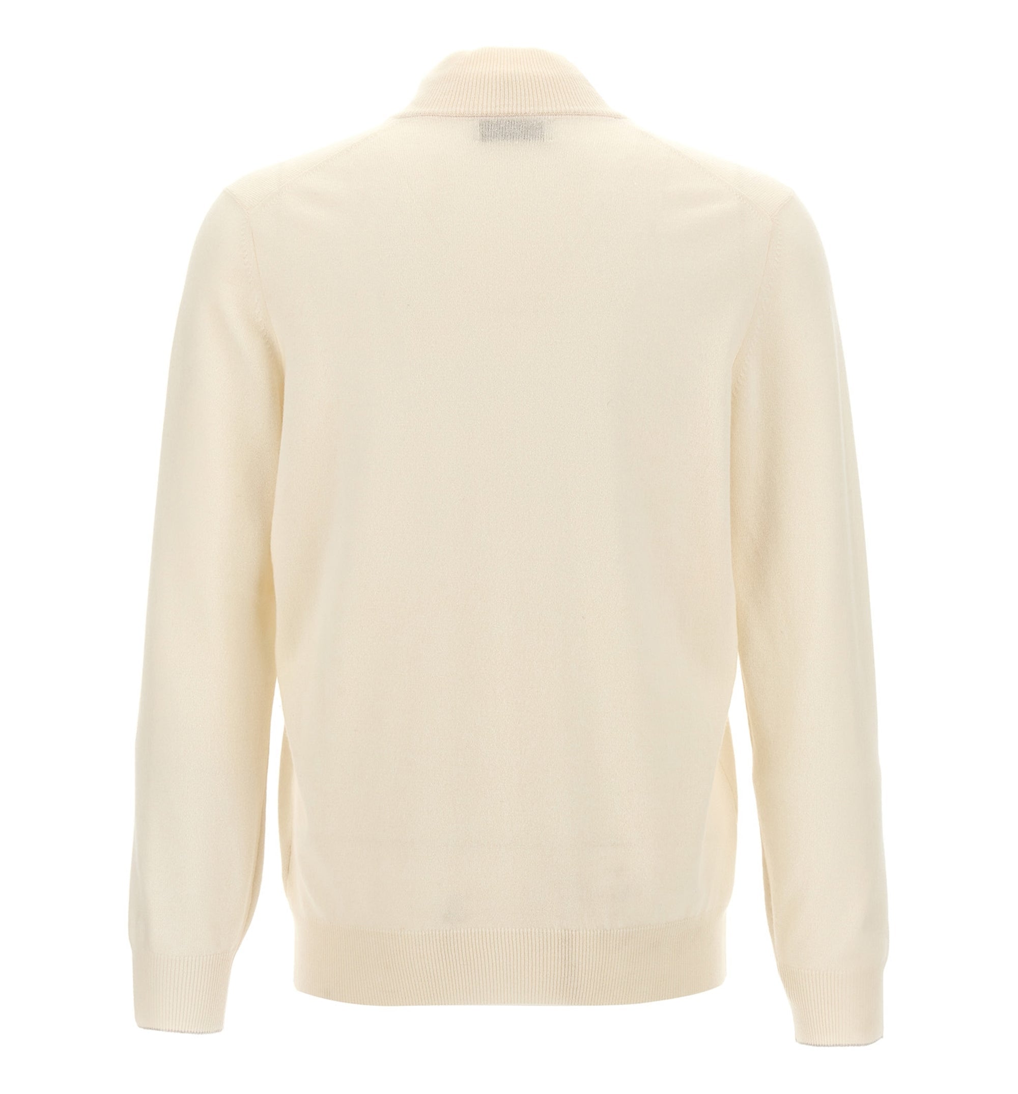 Cashmere Sweater With Half Zip
