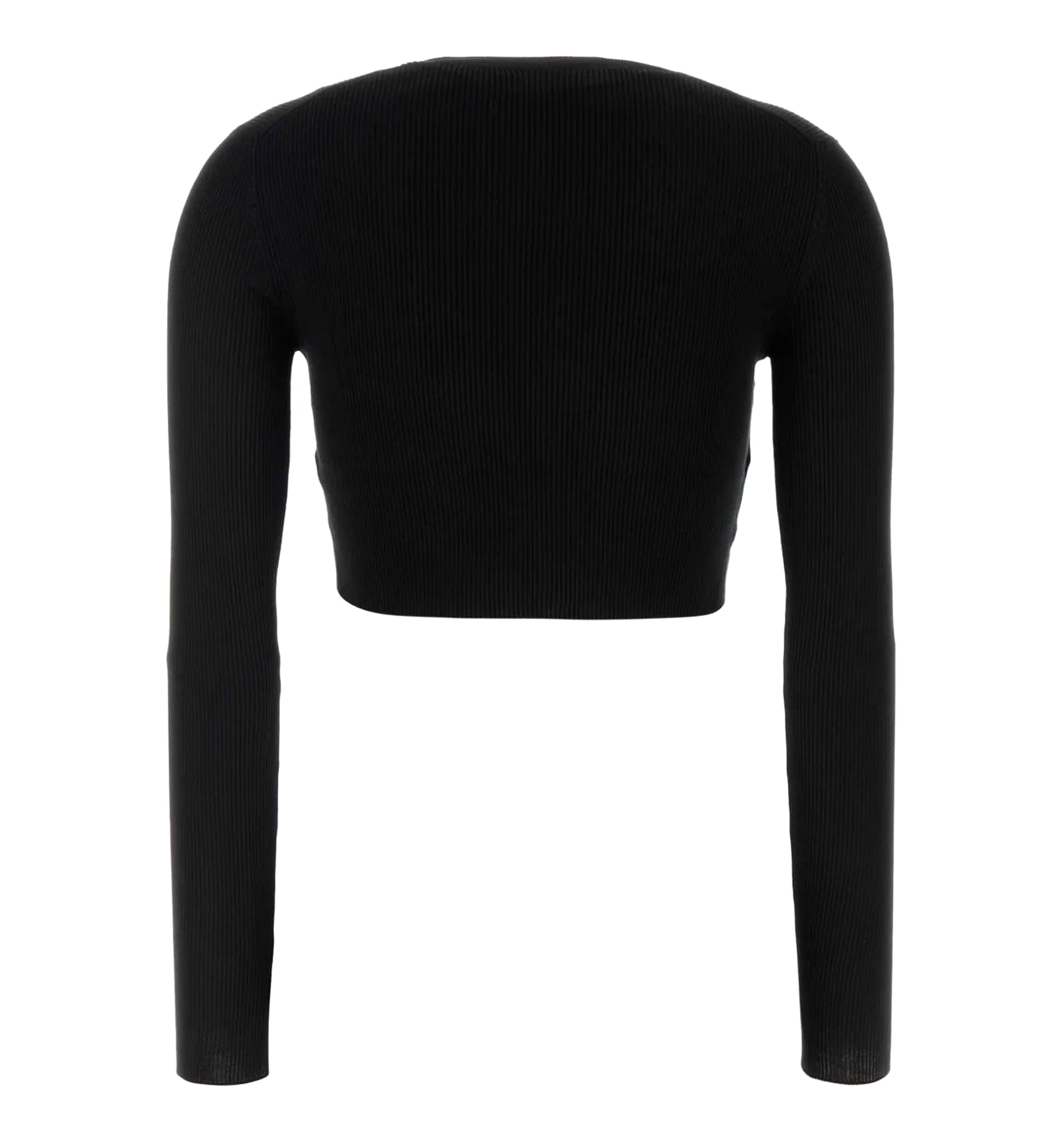 Prada Crewneck Cropped Jumper