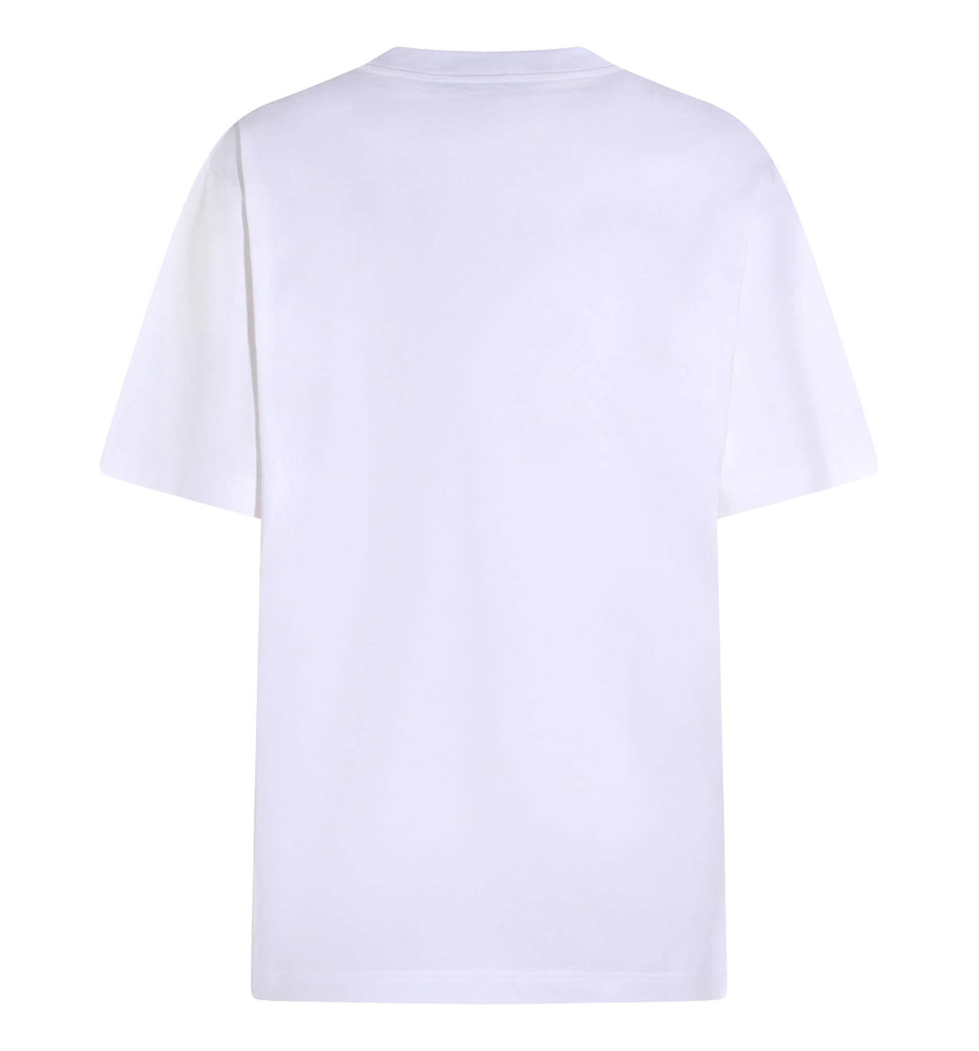 Cotton Jersey T-Shirt With Print