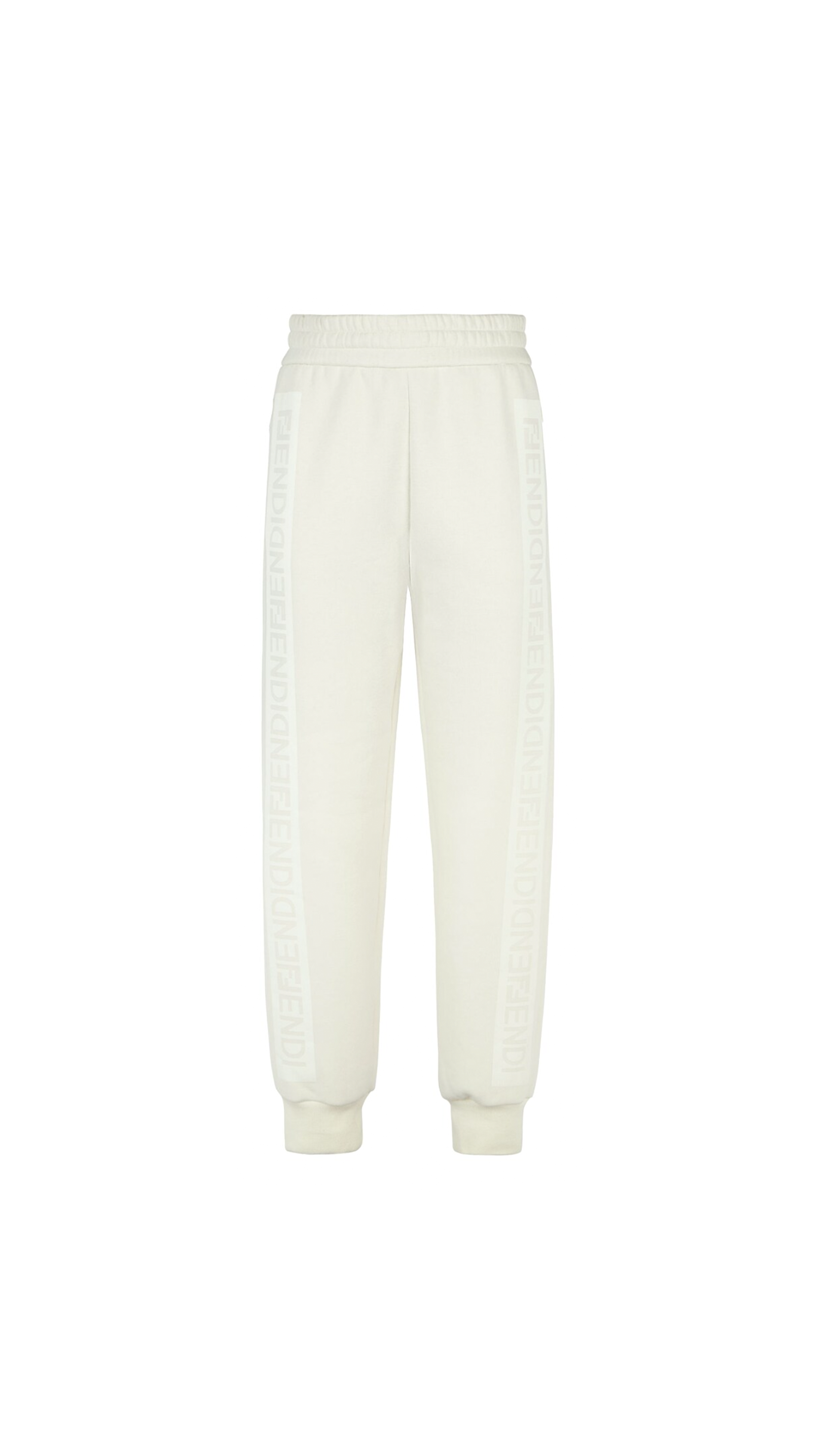 FF Cotton Sweatpants - Off White