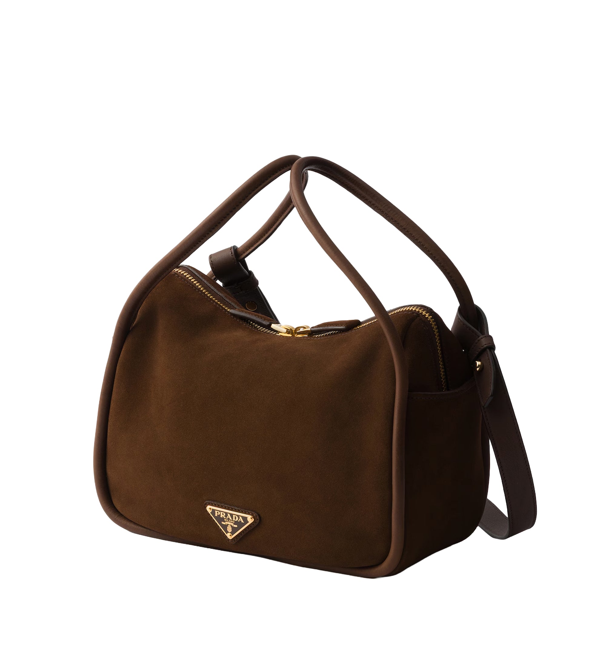 Prada Darling Suede Handbag