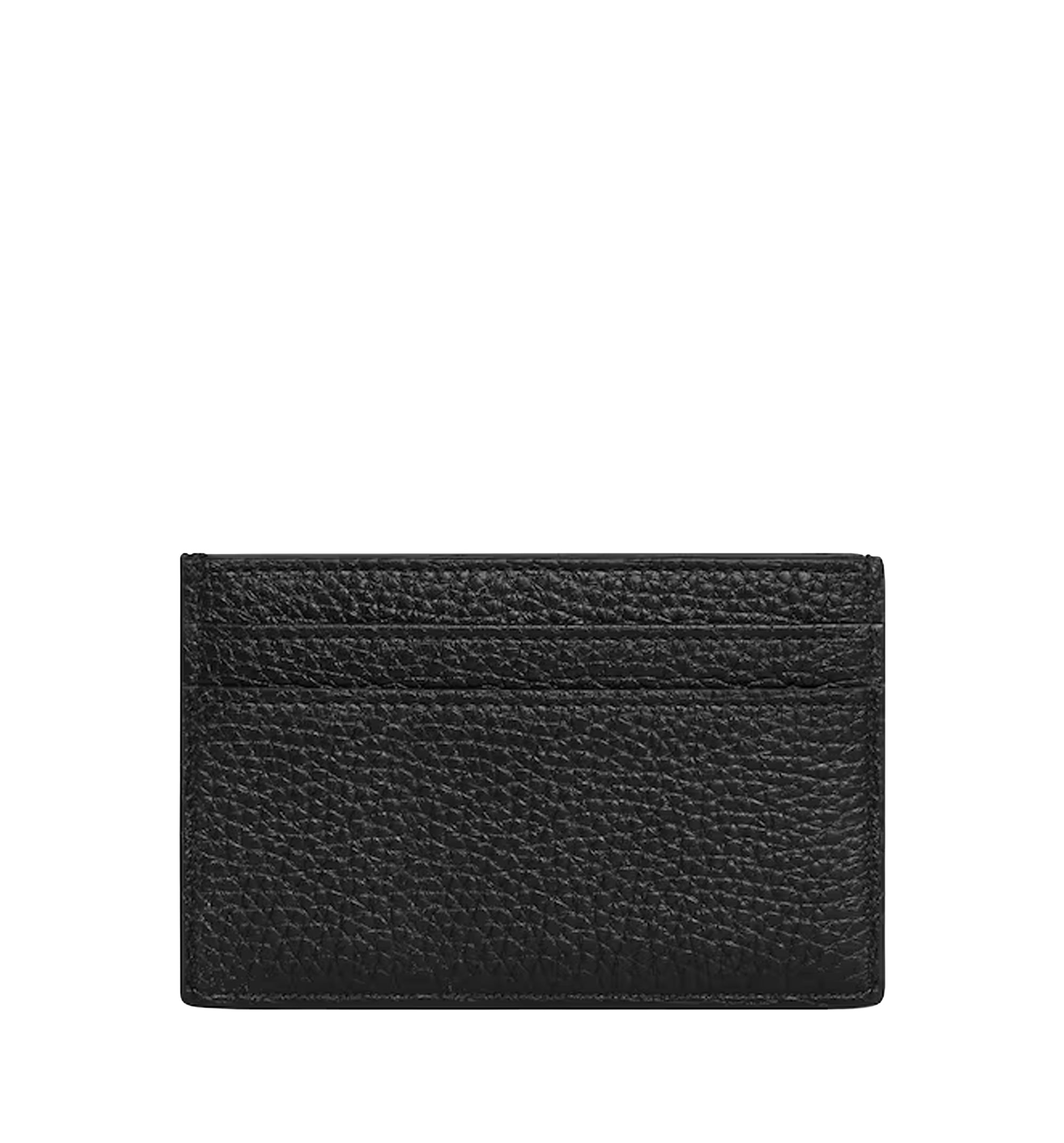 Card Holder In Grained Calfskin