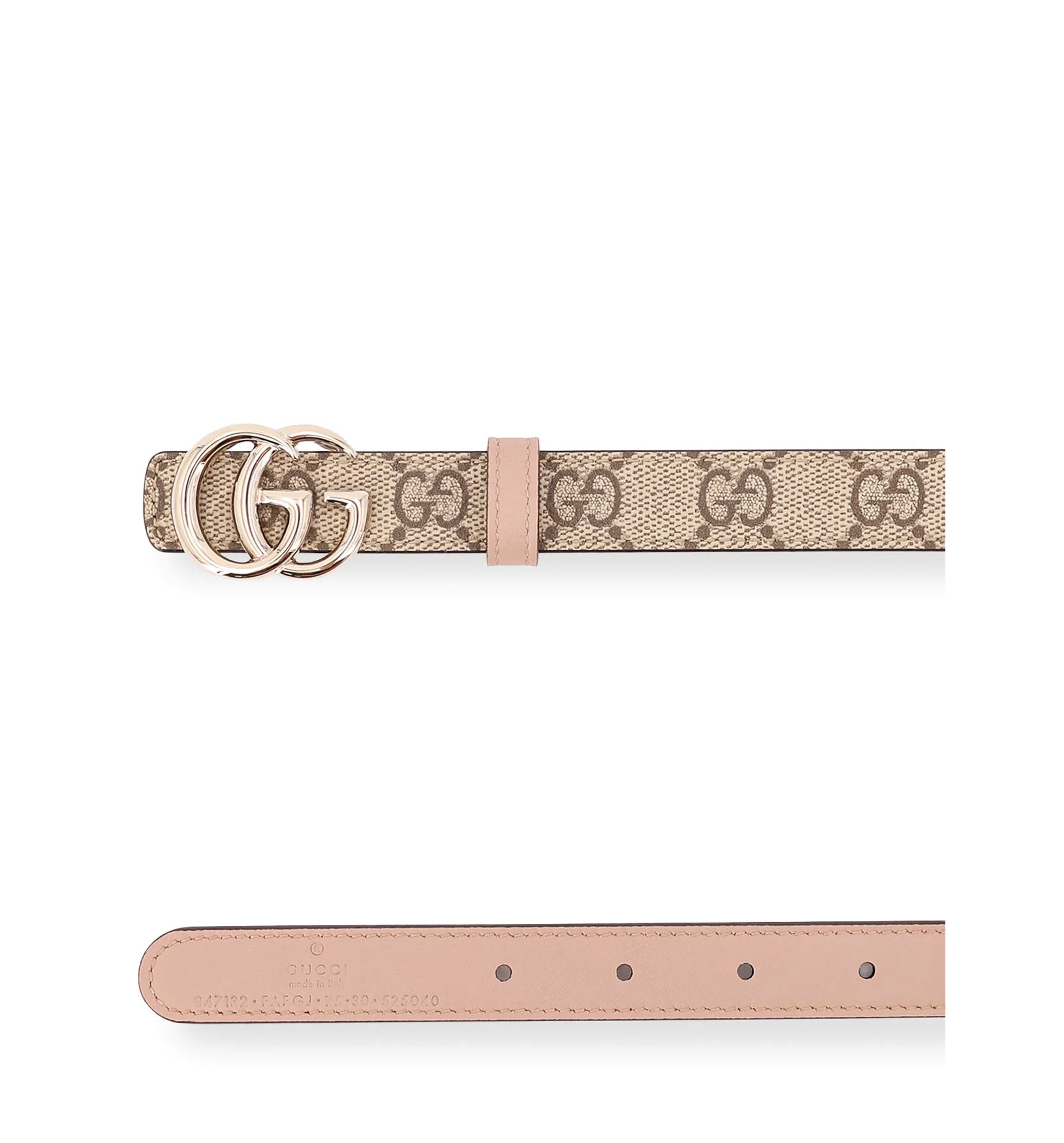 Reversible GG Marmont Thin Belt