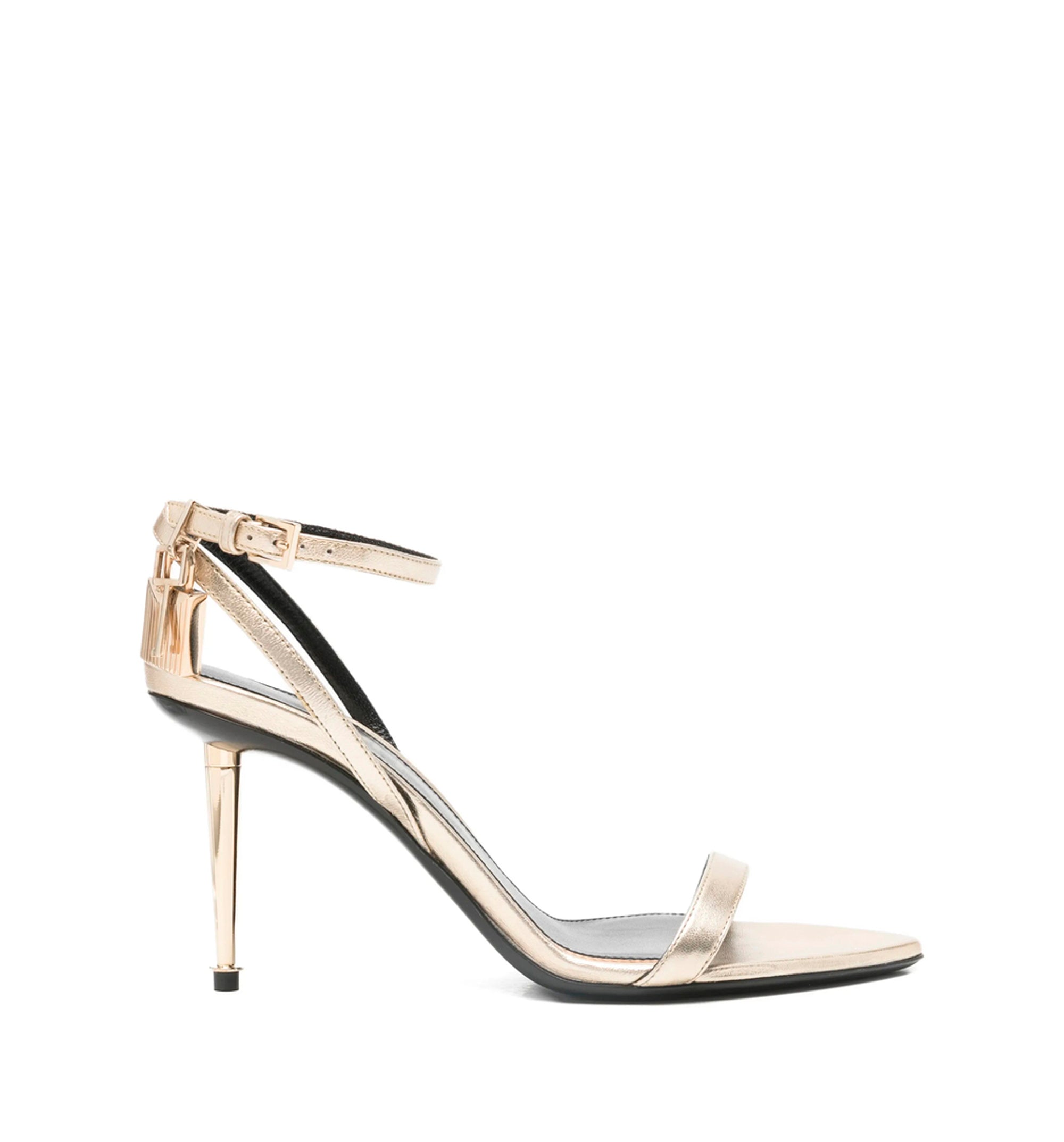 Ankle-strap Padlock Sandals