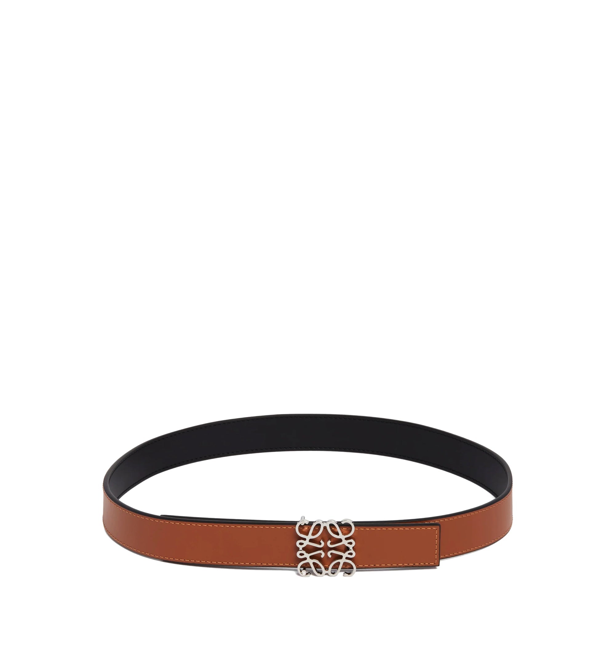 Reversible Anagram Belt In Smooth Calfskin