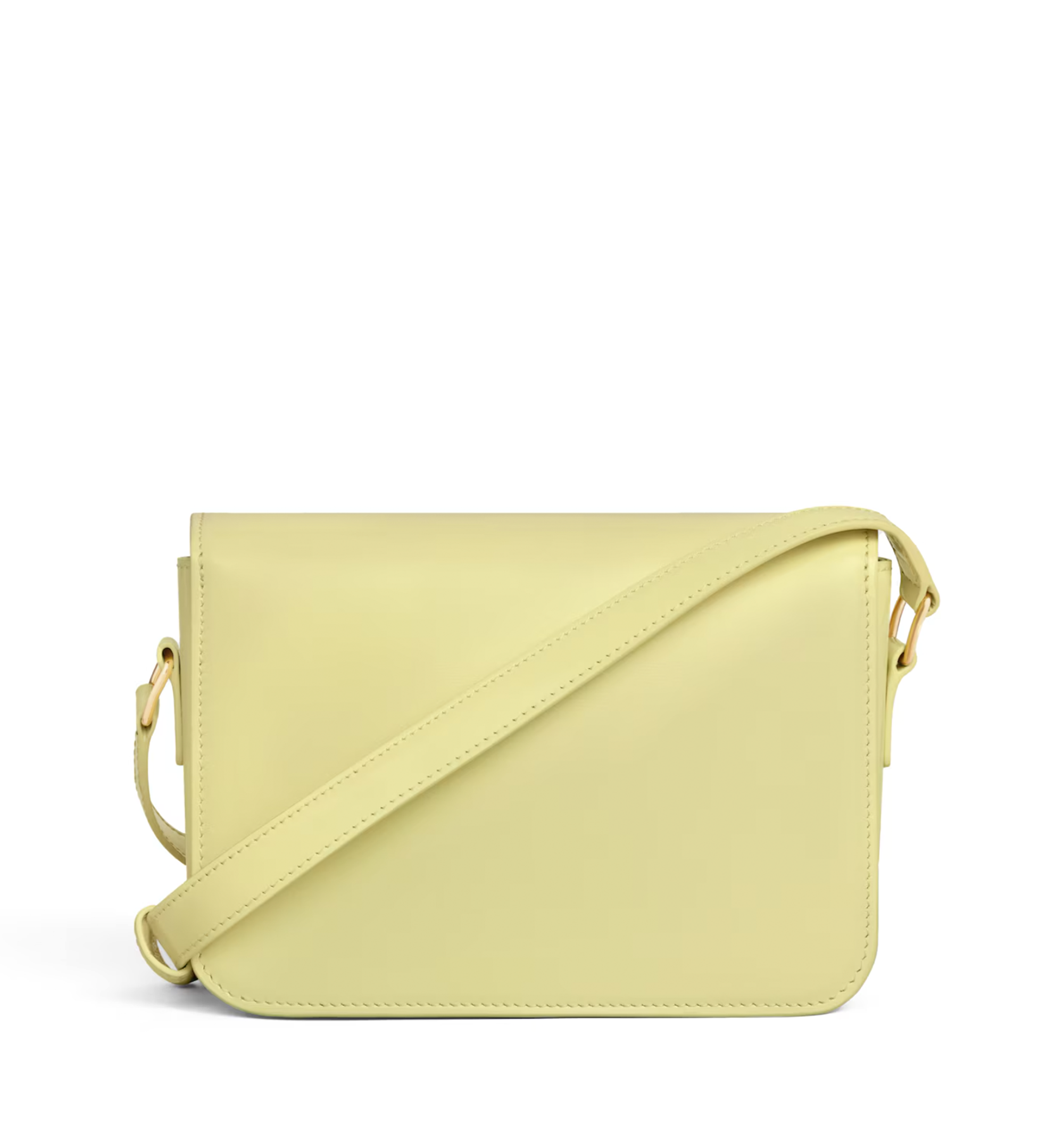 Teen Triomphe Bag In Shiny Calfskin