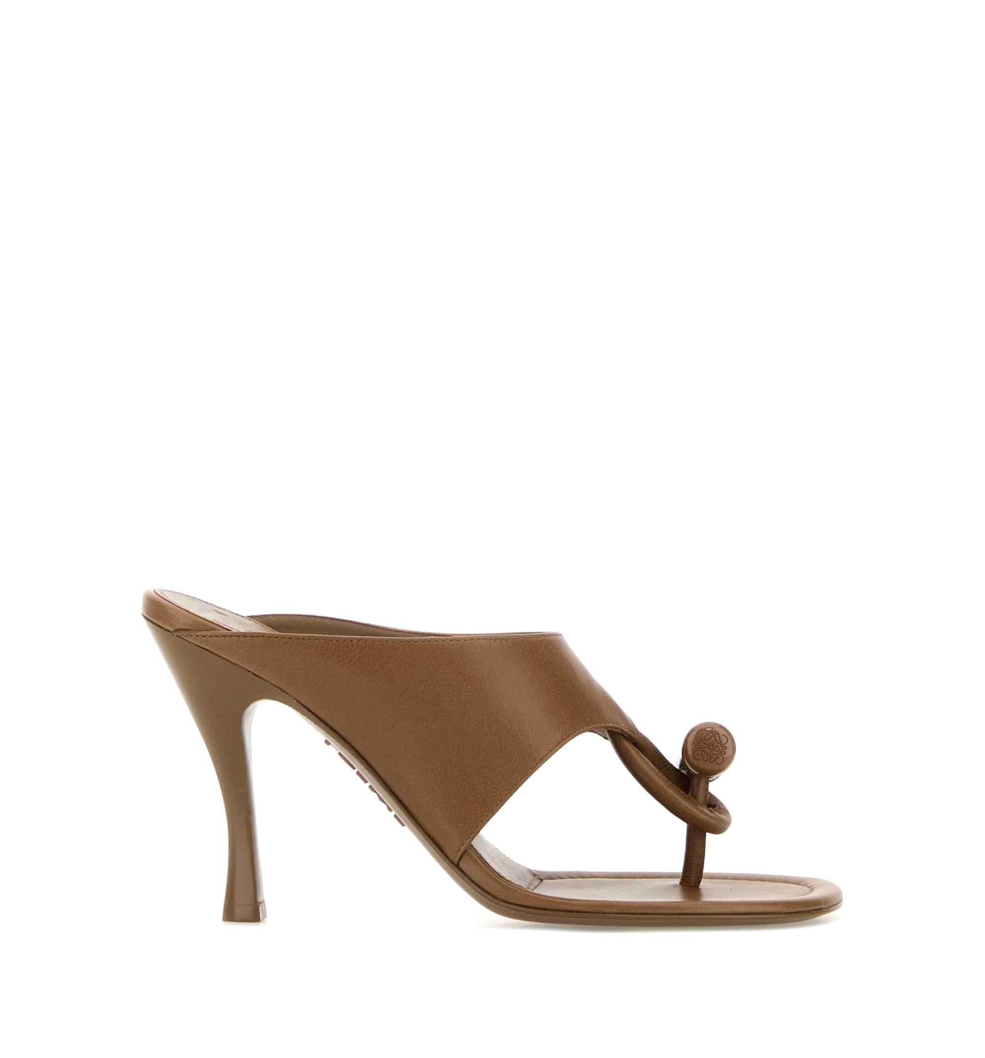 Toggle Sandal In Shiny Smooth Calfskin