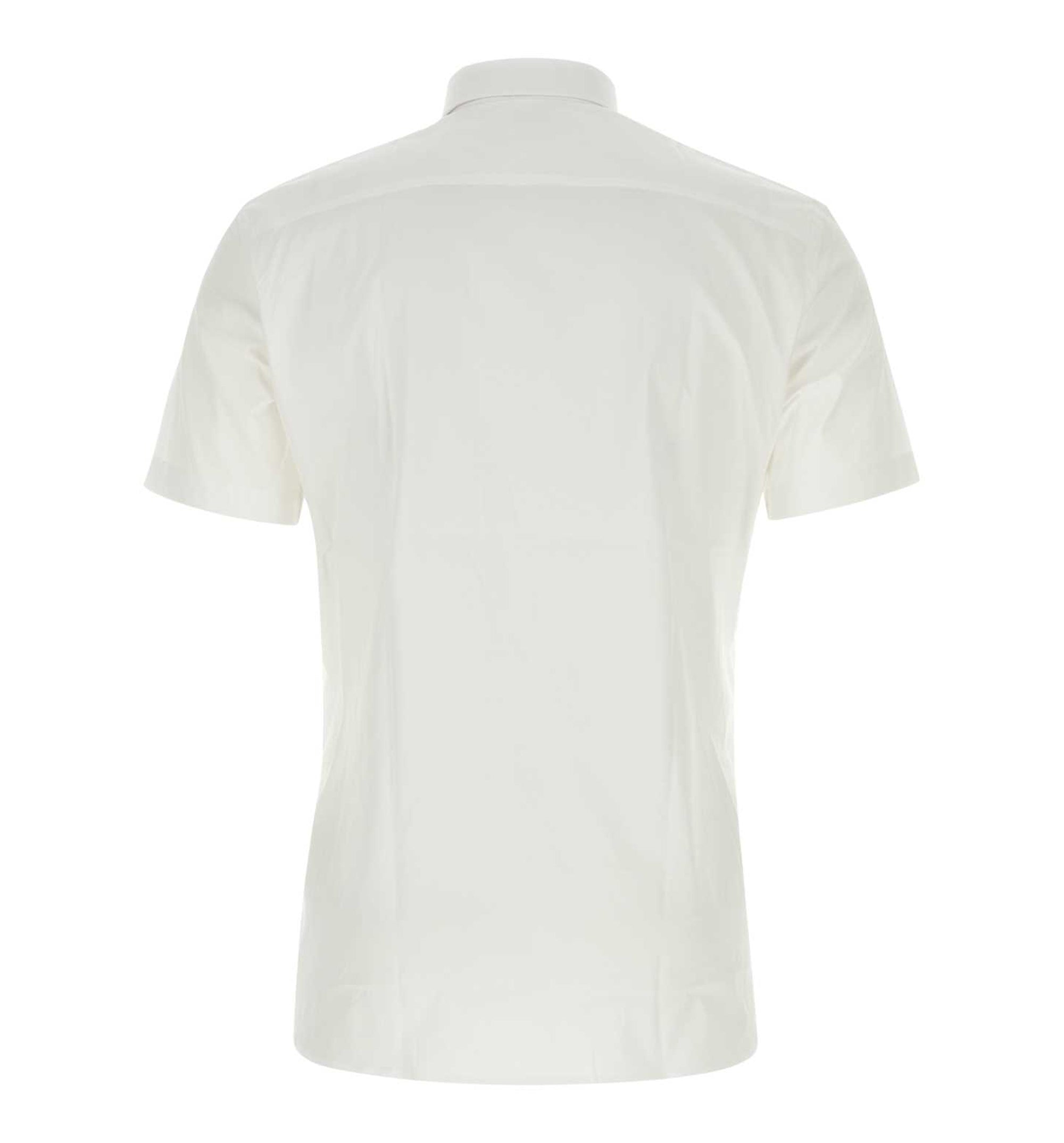 EKD Logo Stretch-Cotton Short-Sleeve Shirt