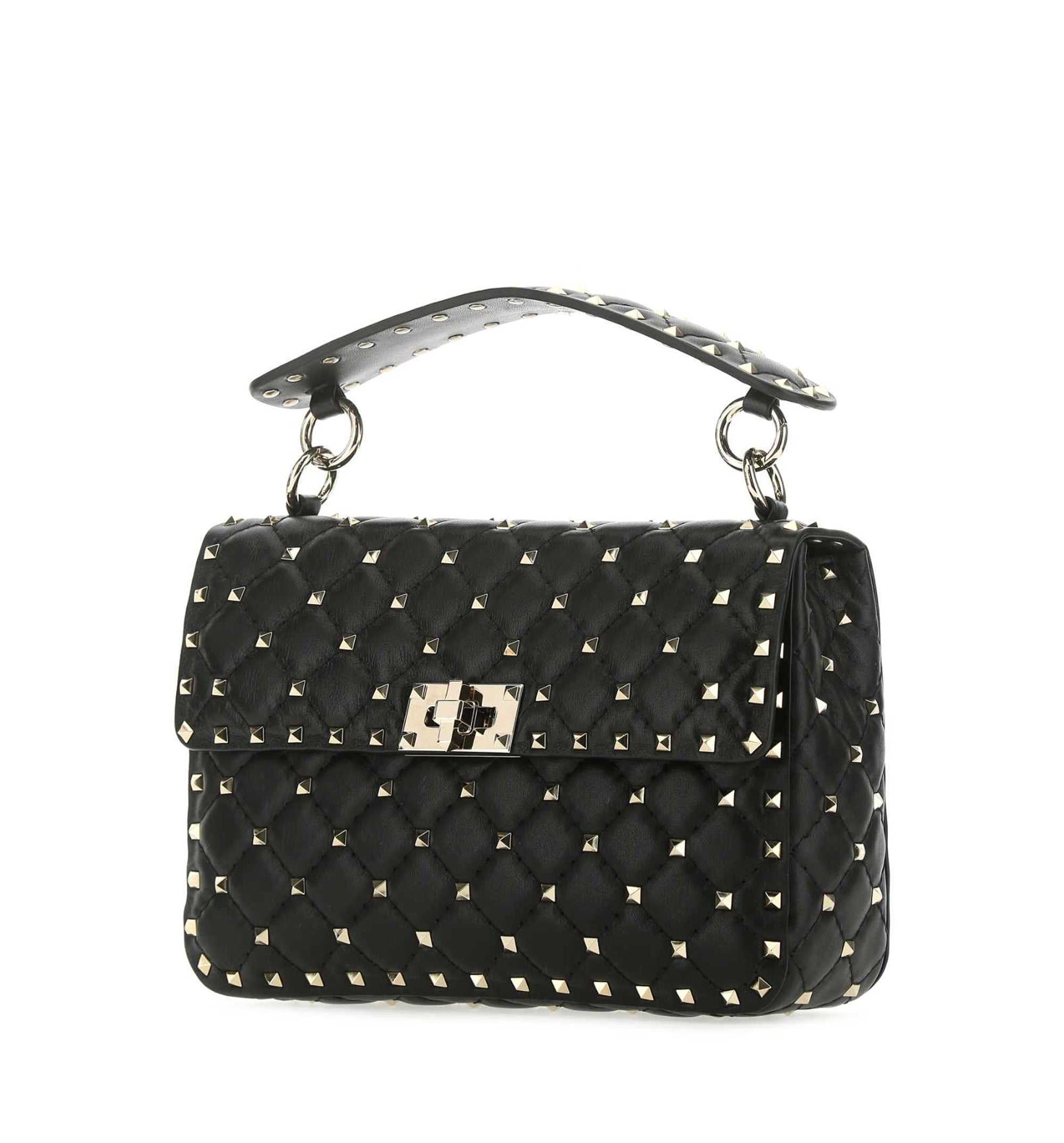 Medium Rockstud Spike Shoulder Bag