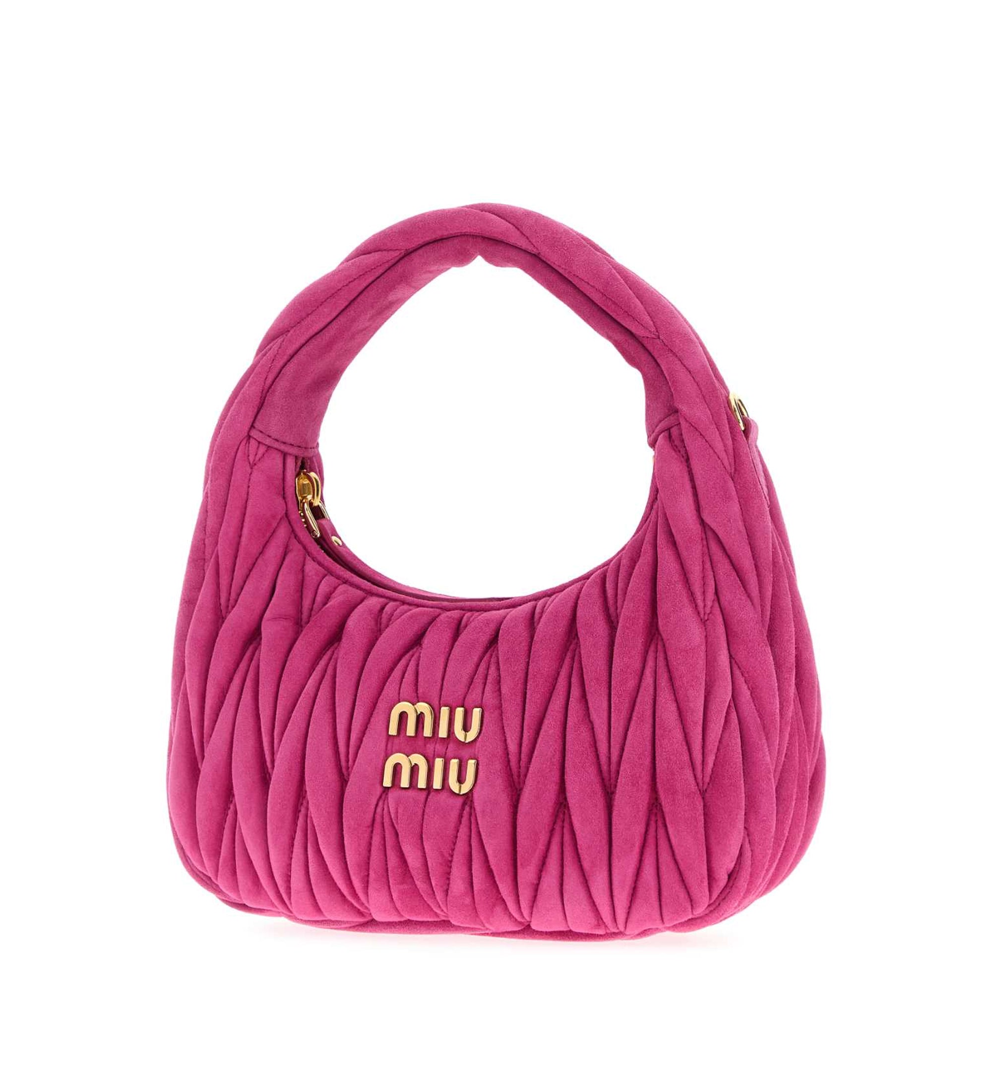 Wander Matelassé Suede Bag