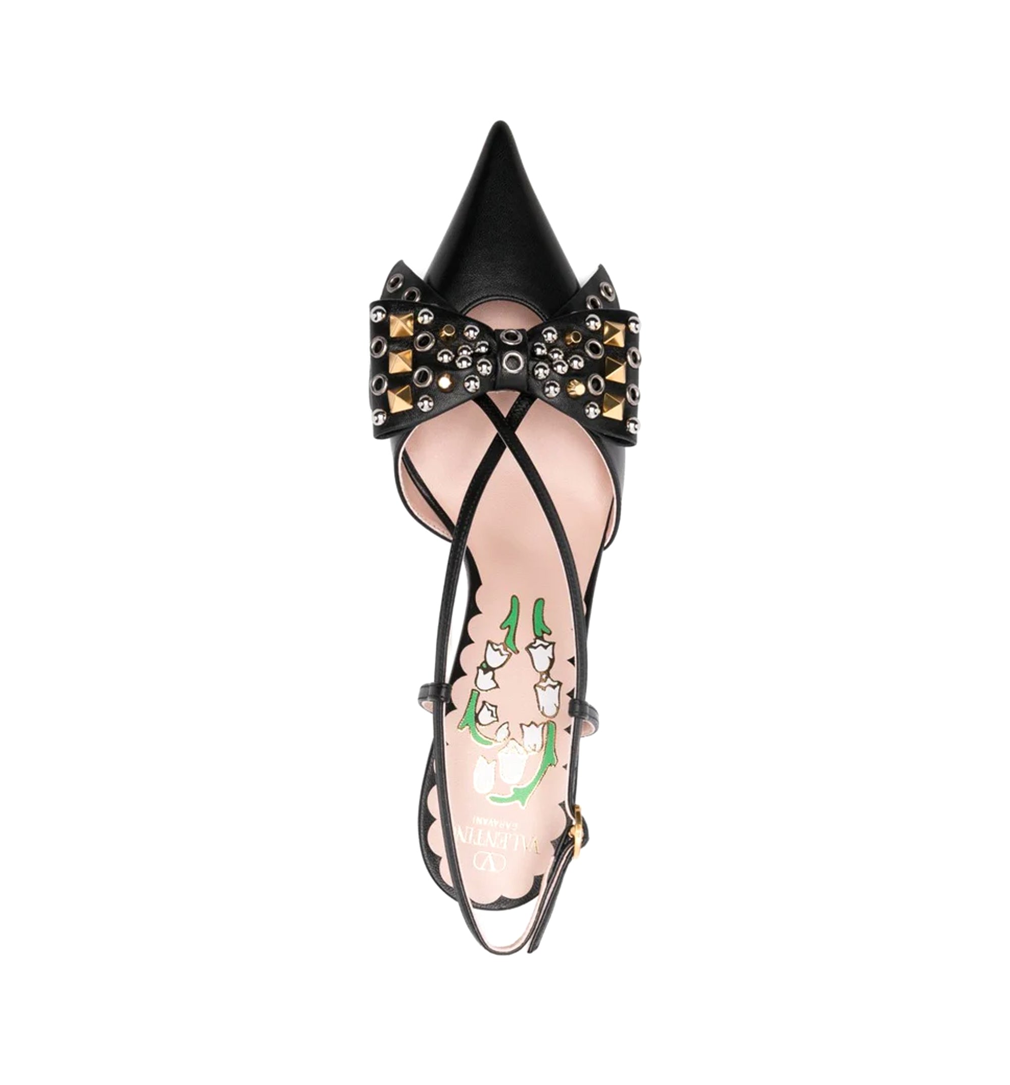 Bowow Slingback Pumps in Kidskin 85mm