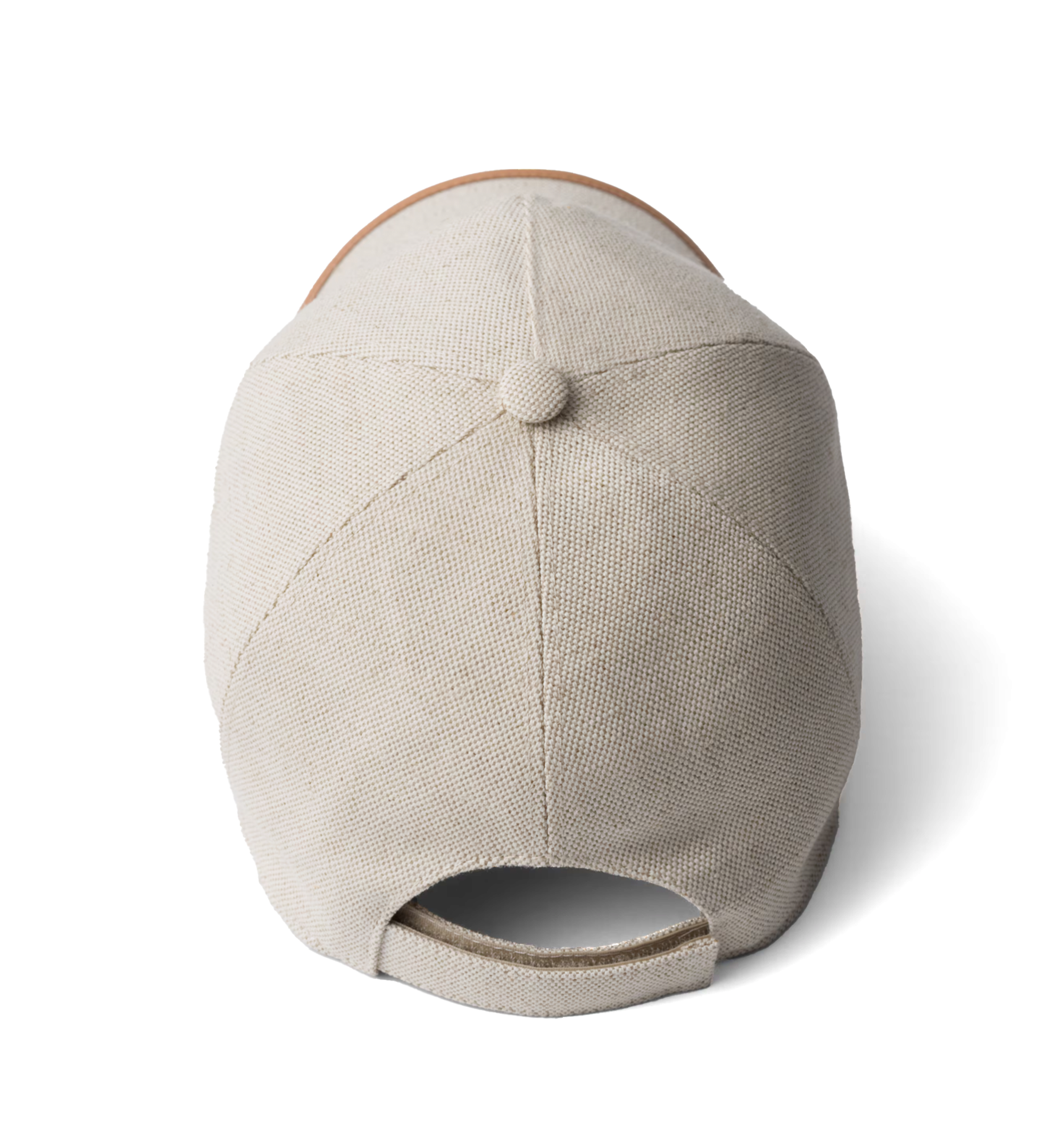 Linen Blend Baseball Cap
