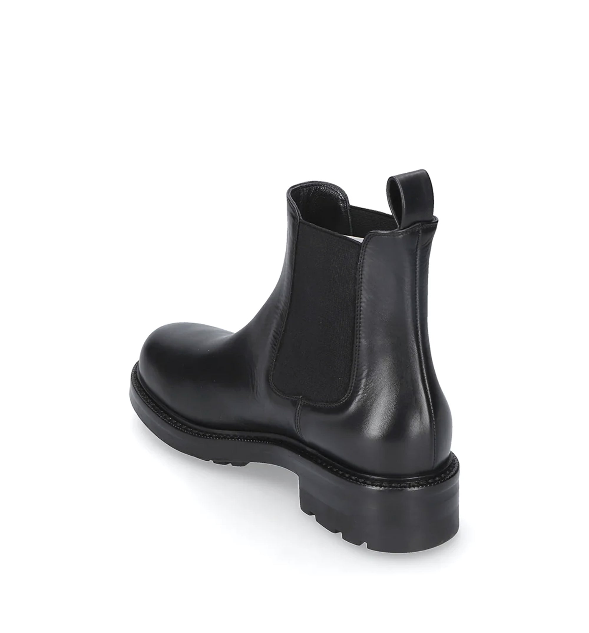 Margaret Chelsea Boots In Polished Calfskin