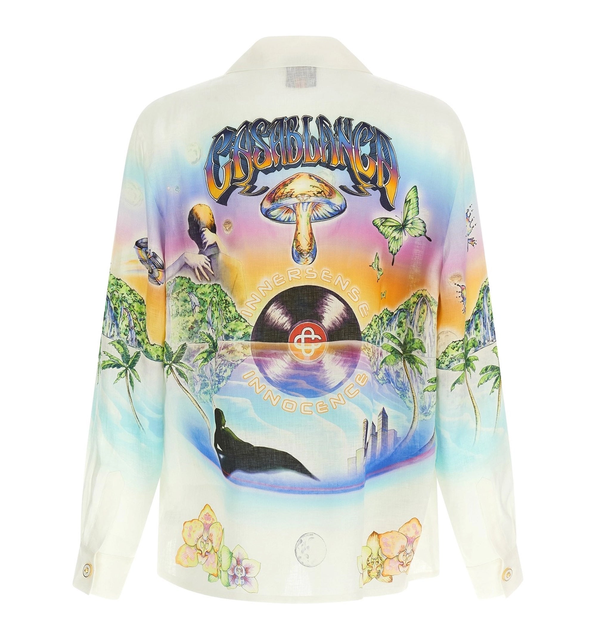 Innocence Print Linen Shirt