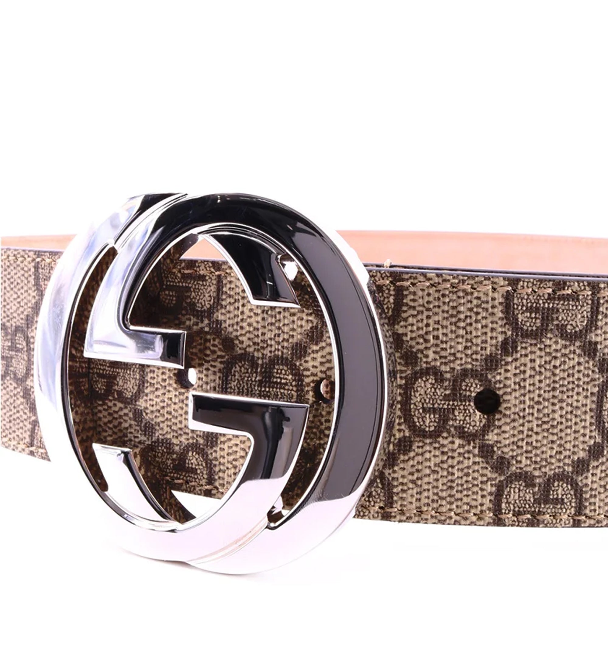 Belt With Interlocking G Buckle