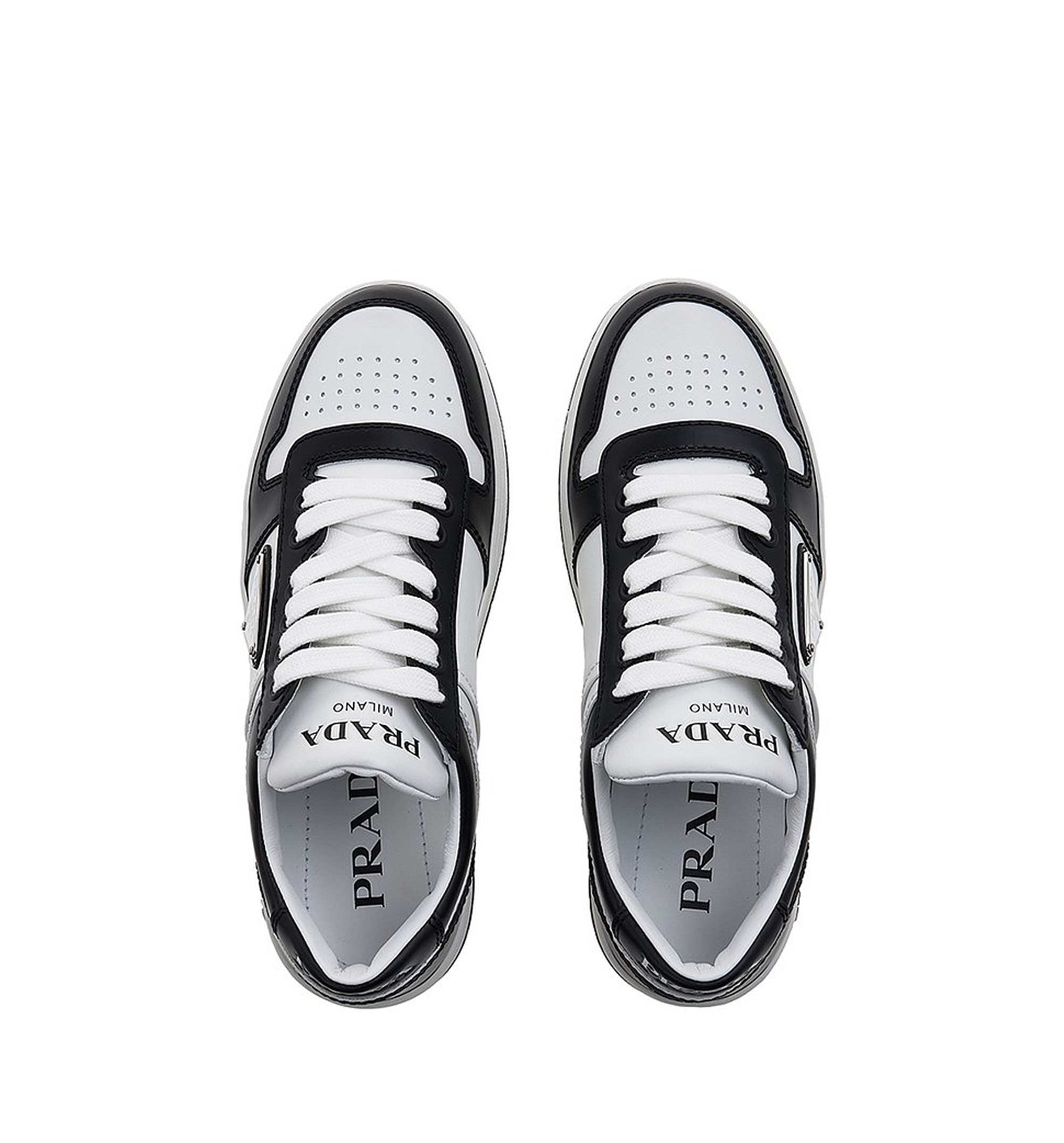 Downtown Perforated Leather Sneakers