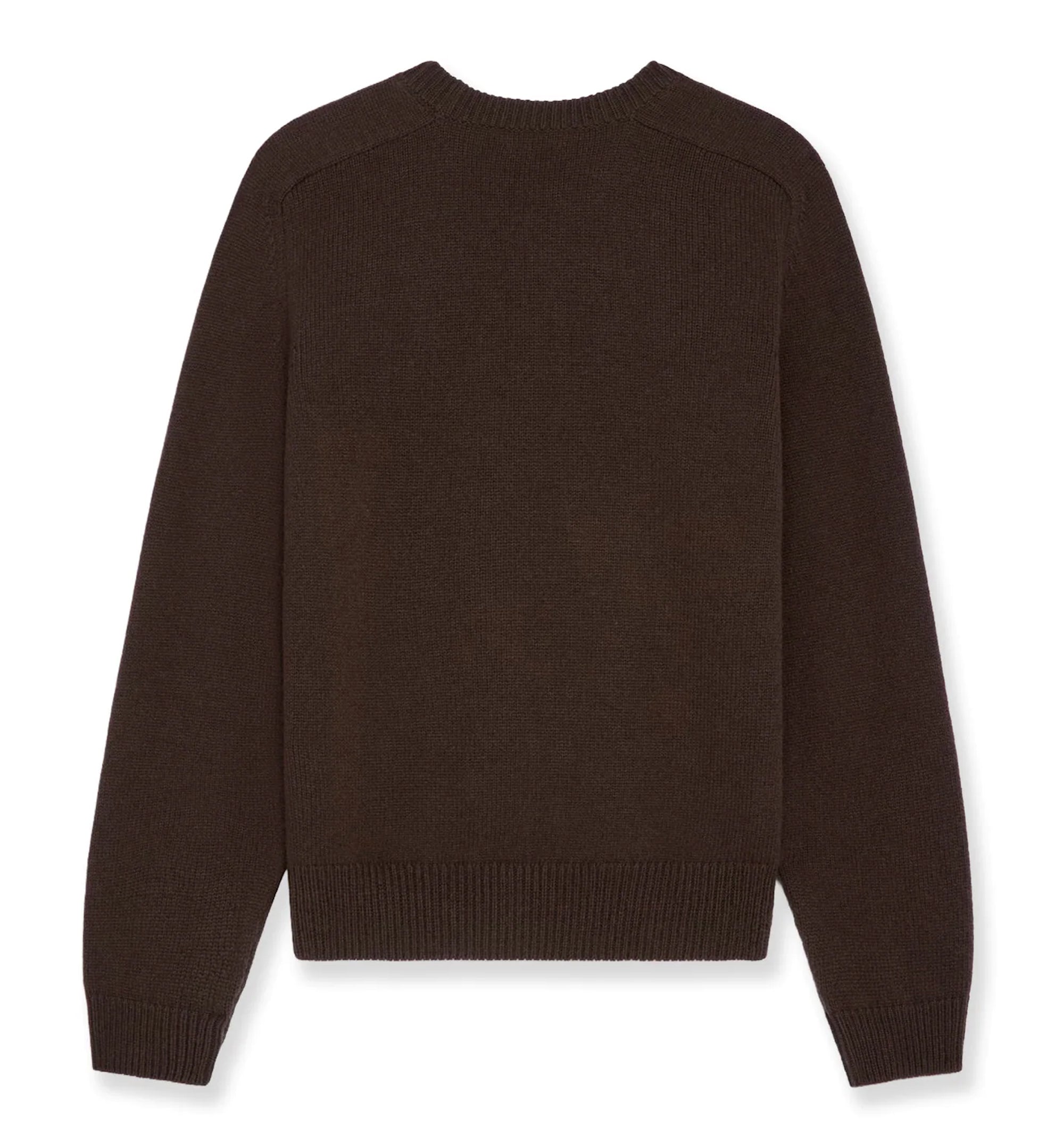 Crew Neck Sweater In Wool And Cashmere
