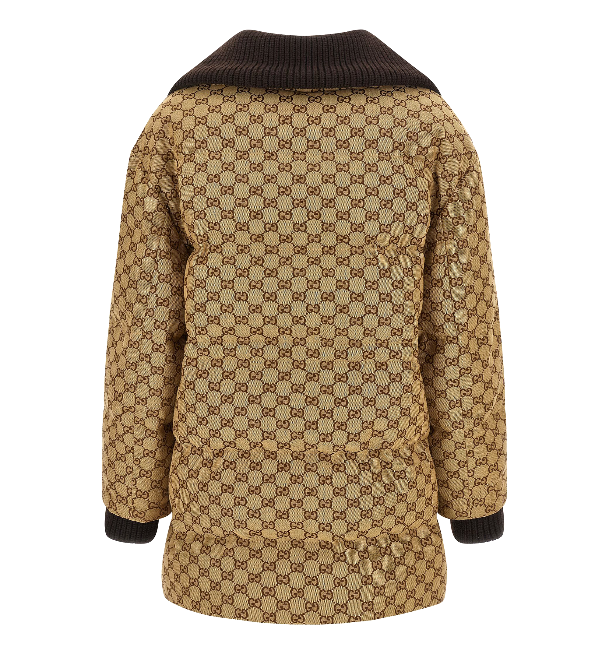 GG Canvas Puffer Jacke