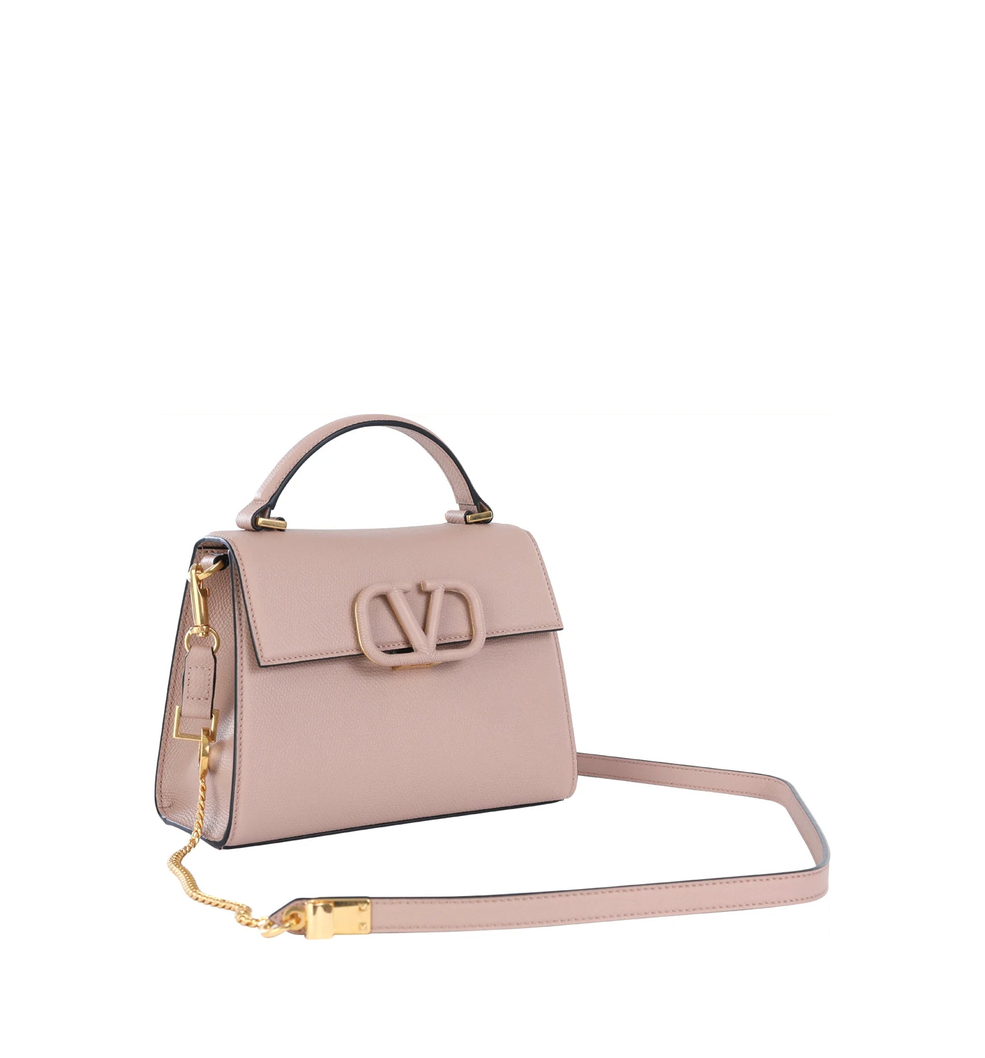 Leather Top Handle Bag