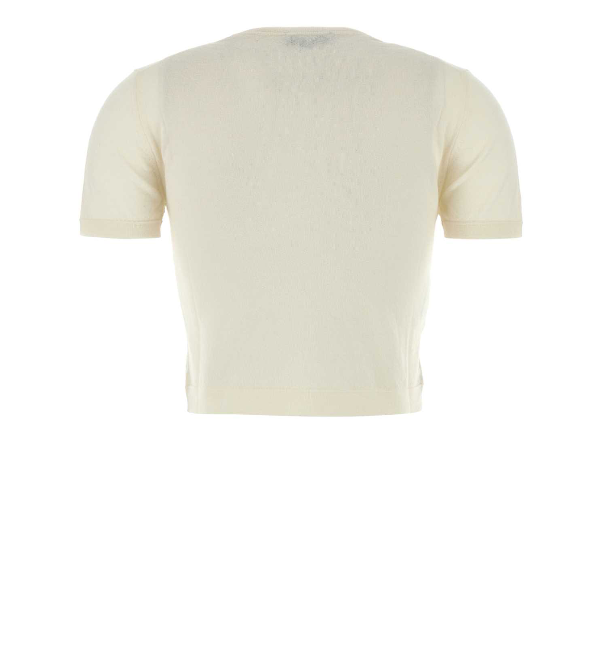 Cashmere Intarsia T-shirt