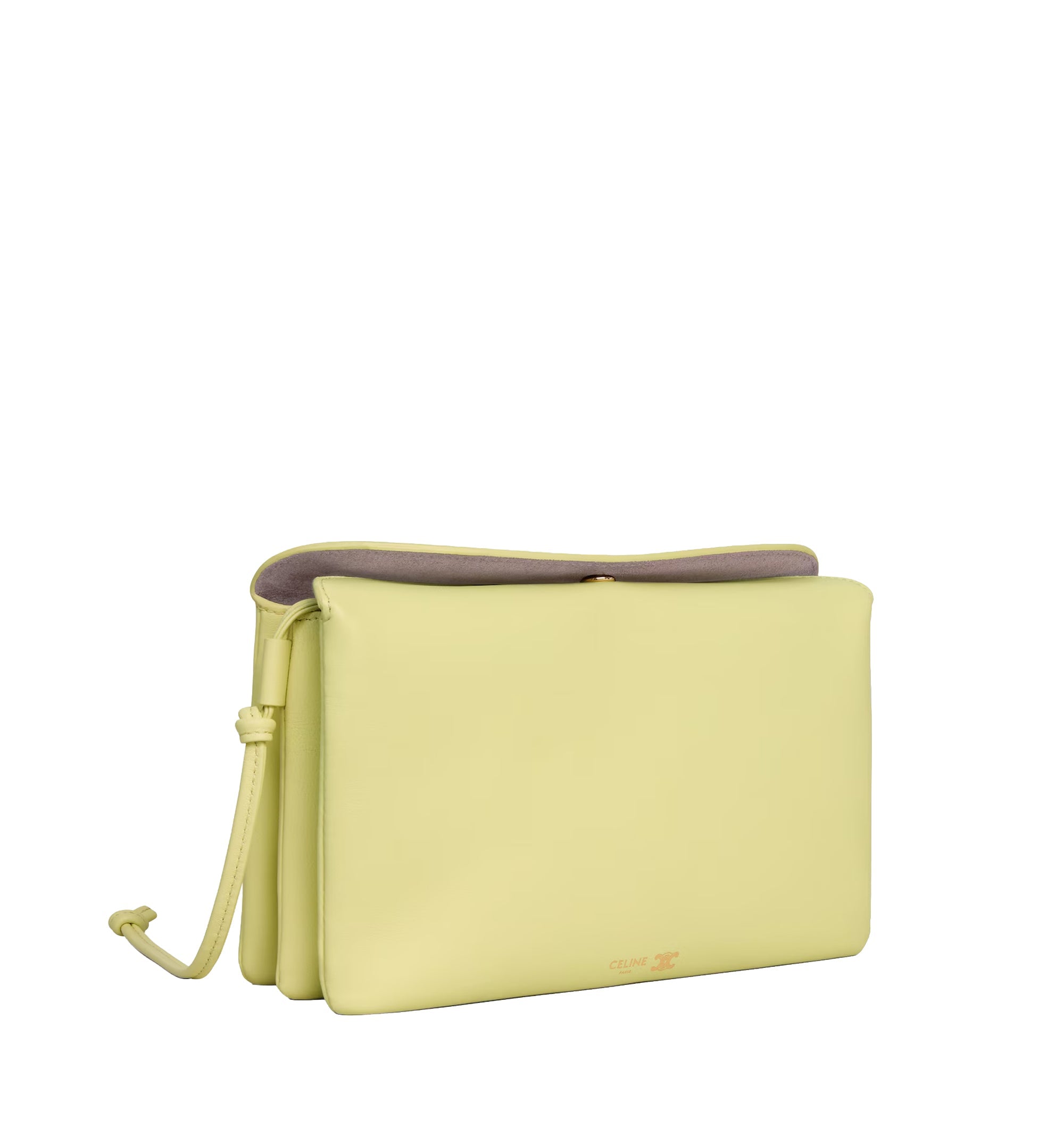Trio Flap in Smooth Lambskin