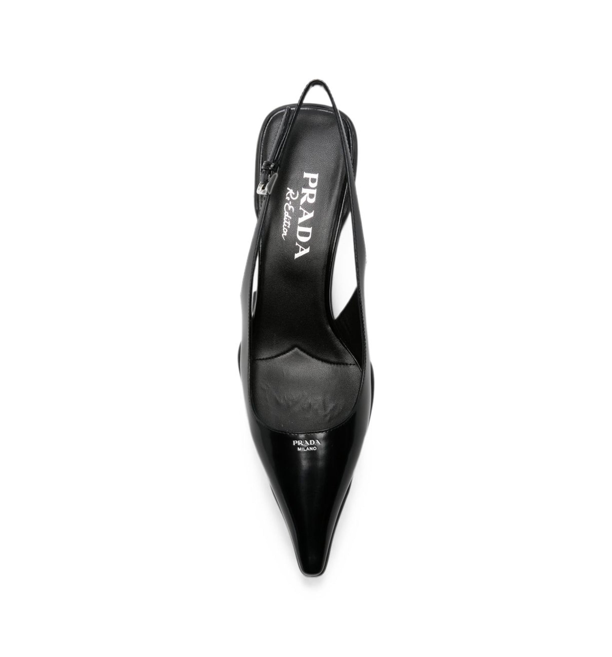 Prada Leather Slingback Pumps