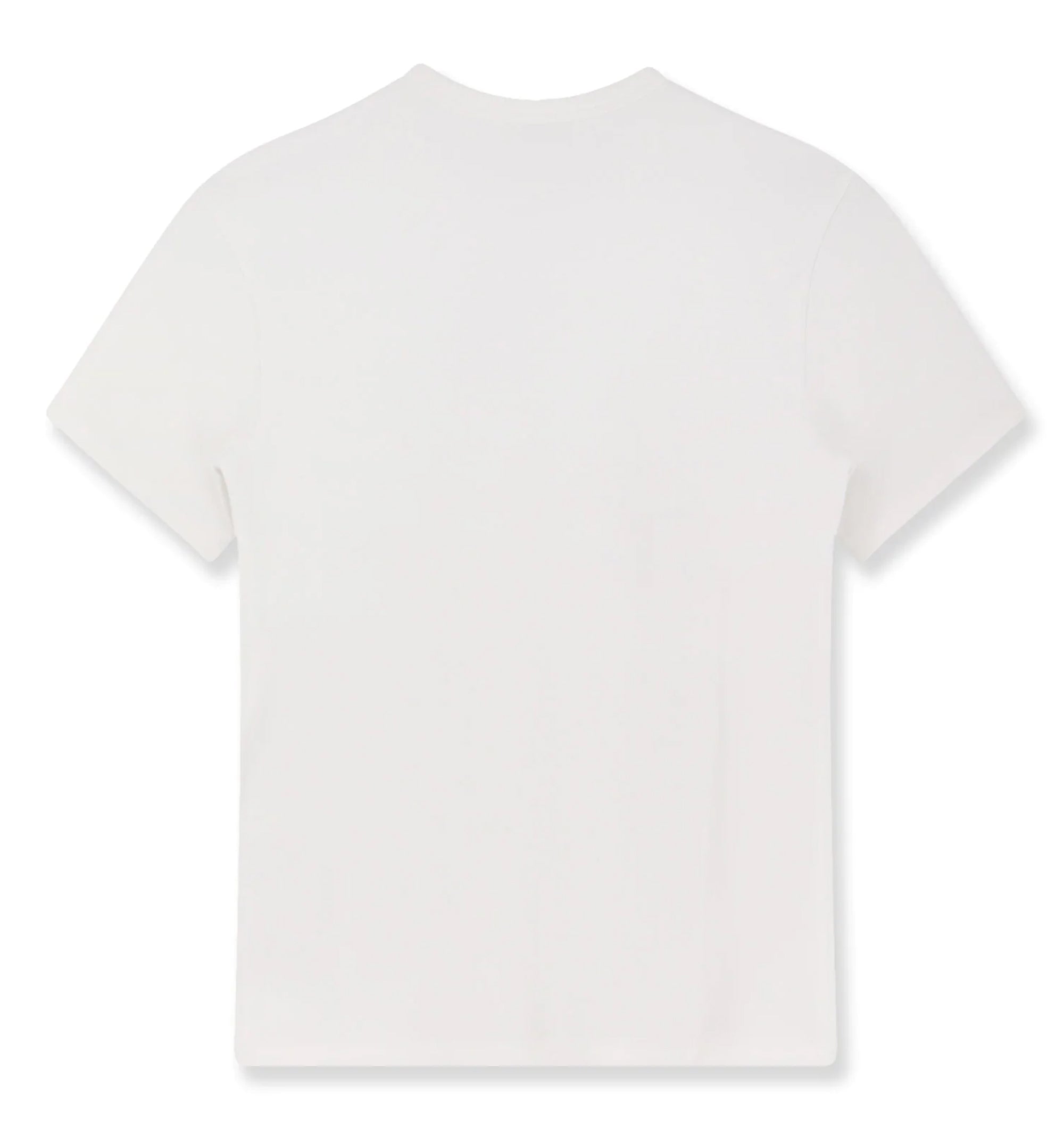 Triomphe Logo Embroidery Cotton T-Shirt