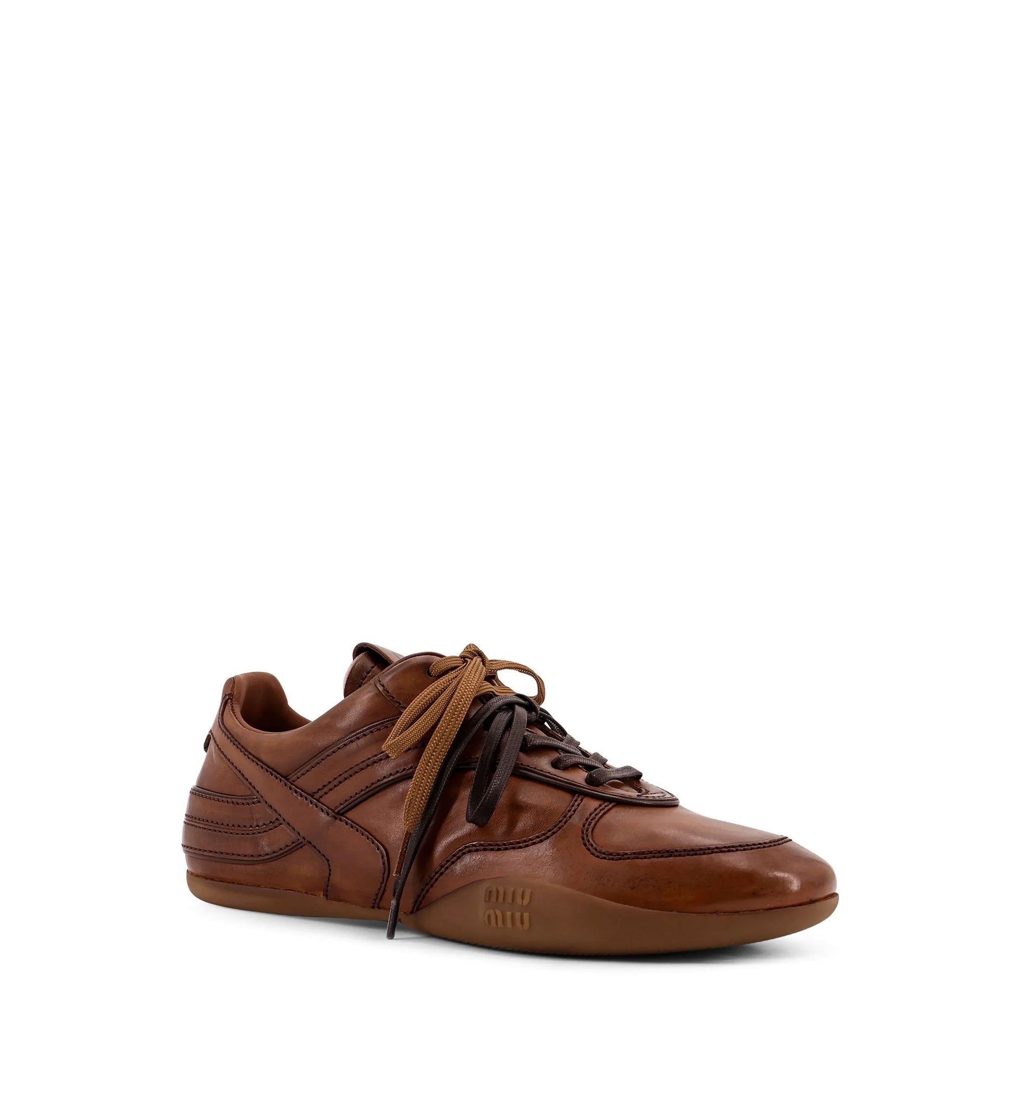 Gymnasium Sneaker Waxed Leather