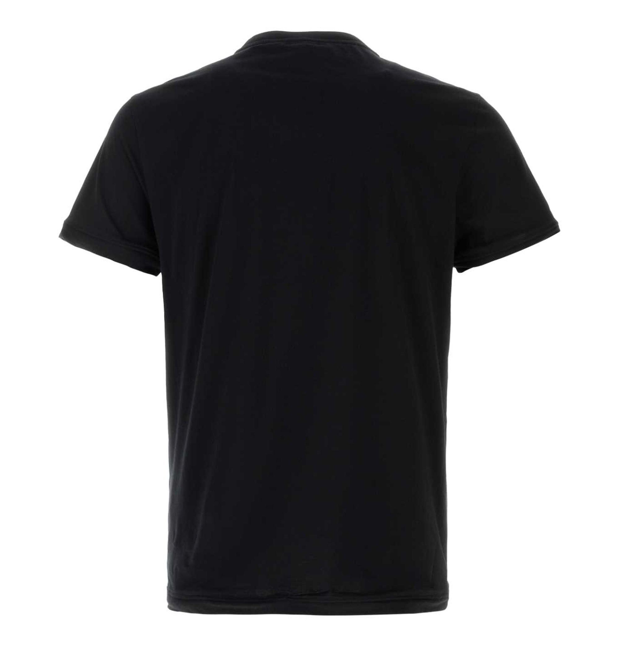 Cotton T-Shirt With Fabric Triangle