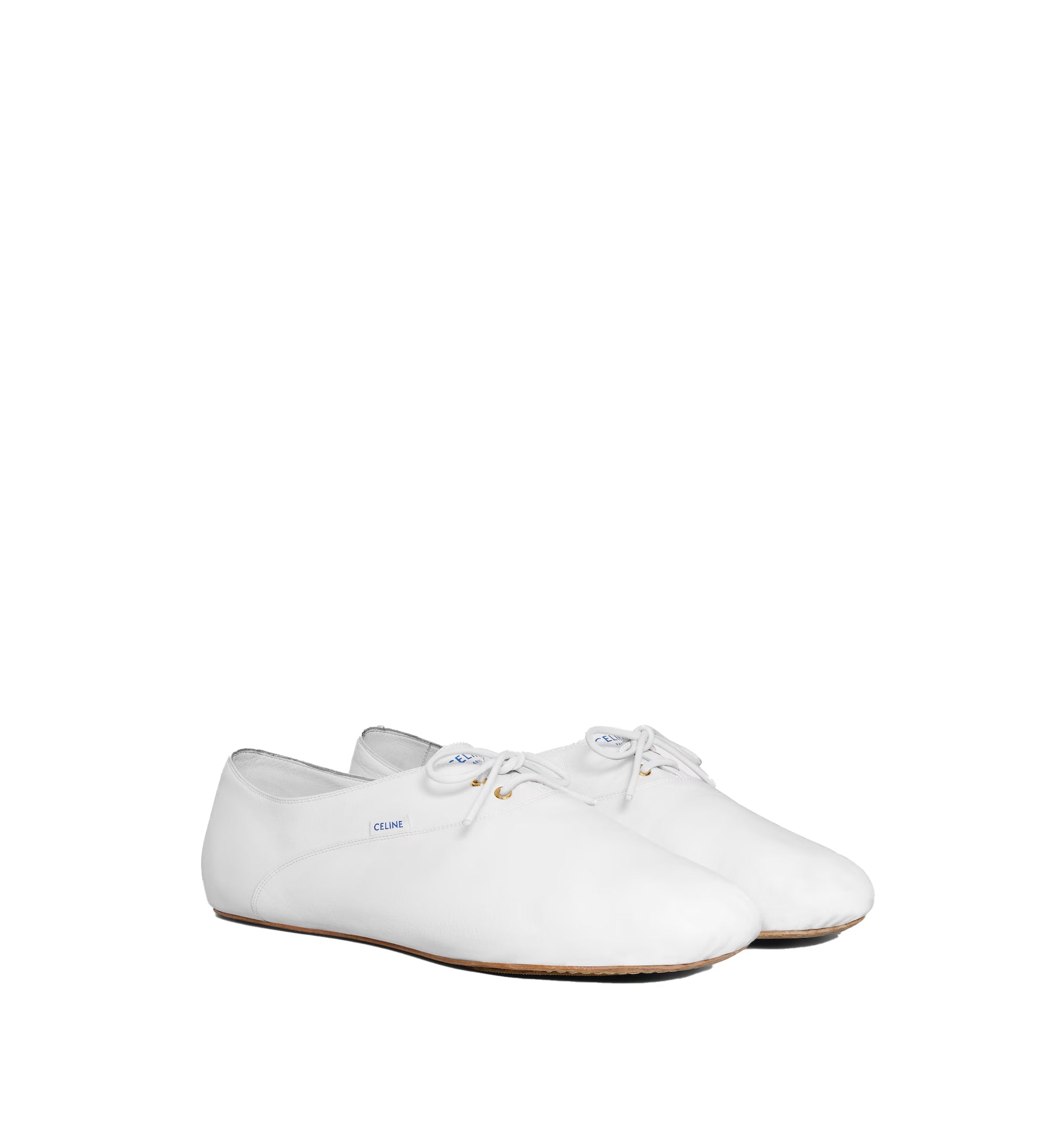 Ballet Lace-Up Shoe In Lambskin