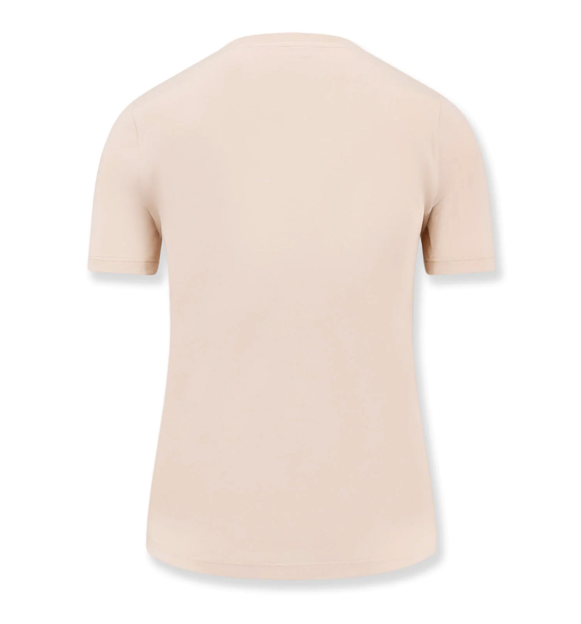 Cotton T-Shirt With Flocked Logo