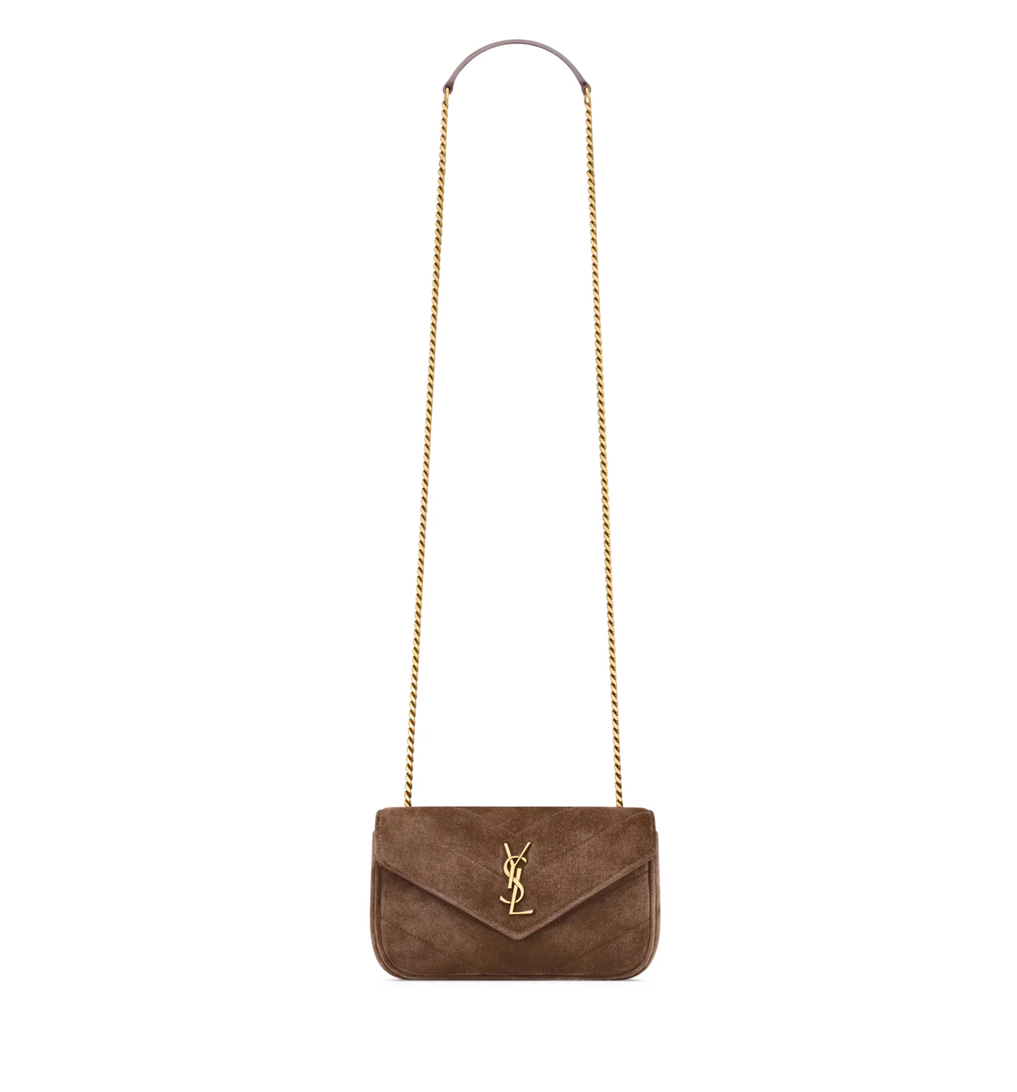 Loulou Mini Bag in Suede