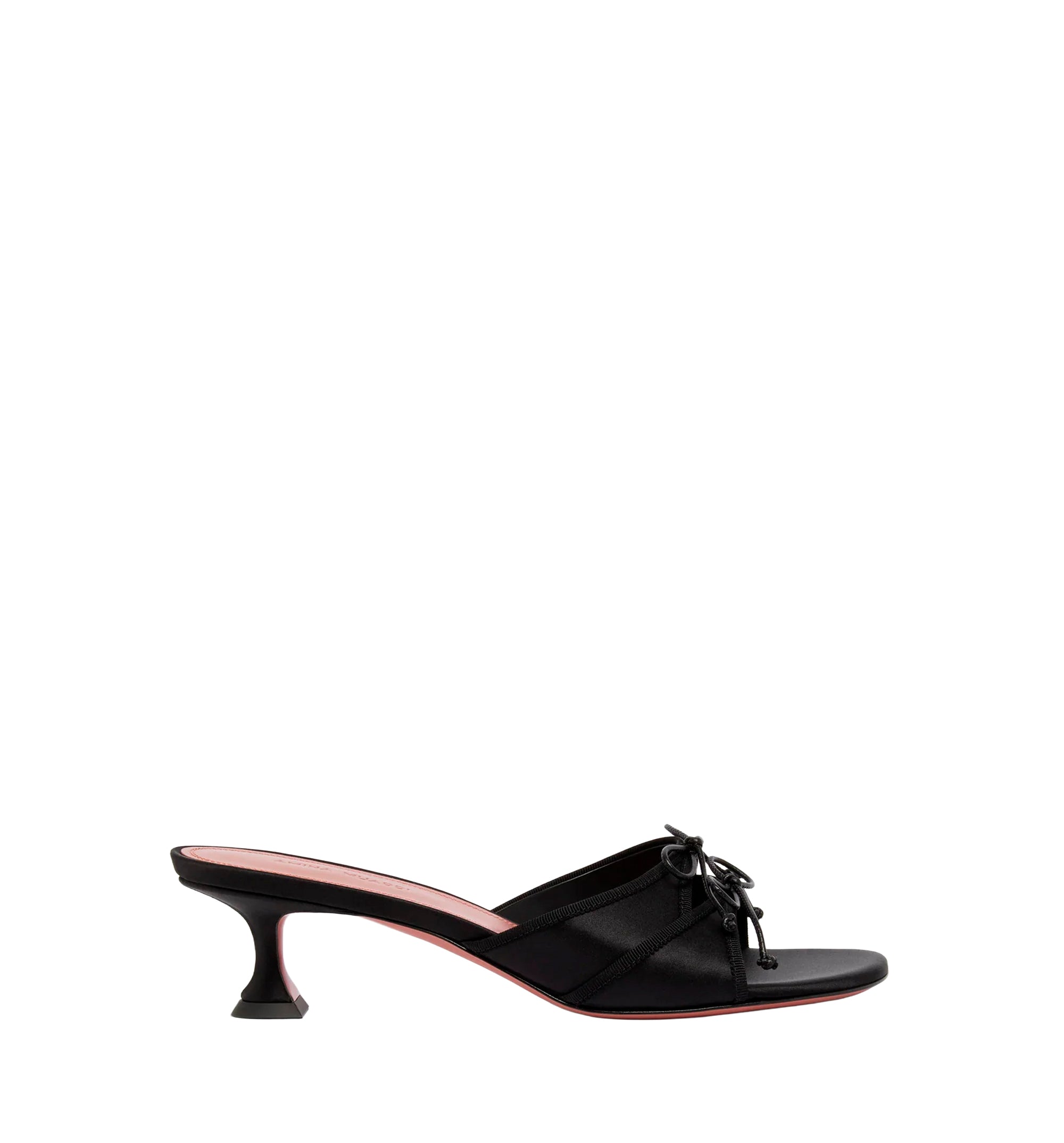 Eleonora Slipper 45 Black Satin