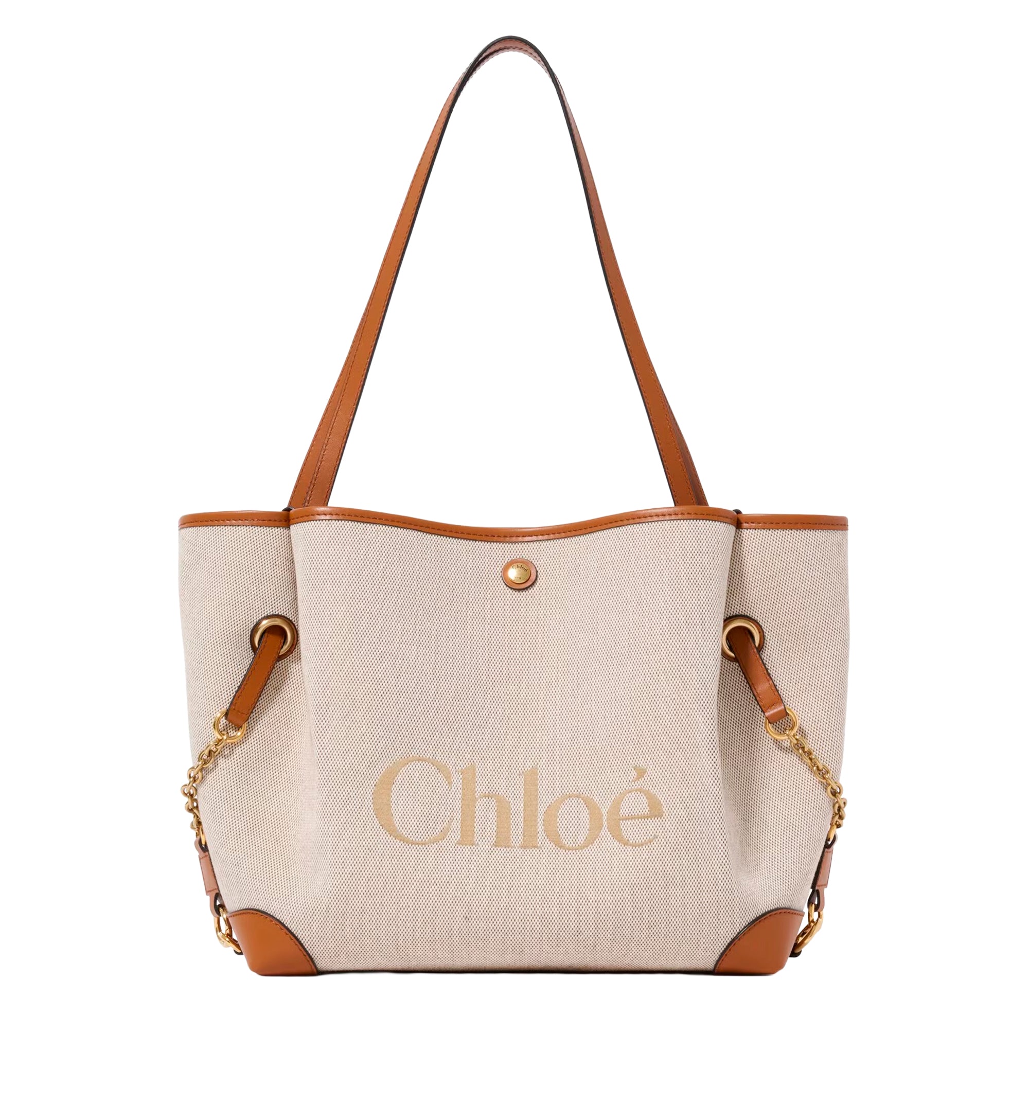 Chloé Clover double carry bag in canvas