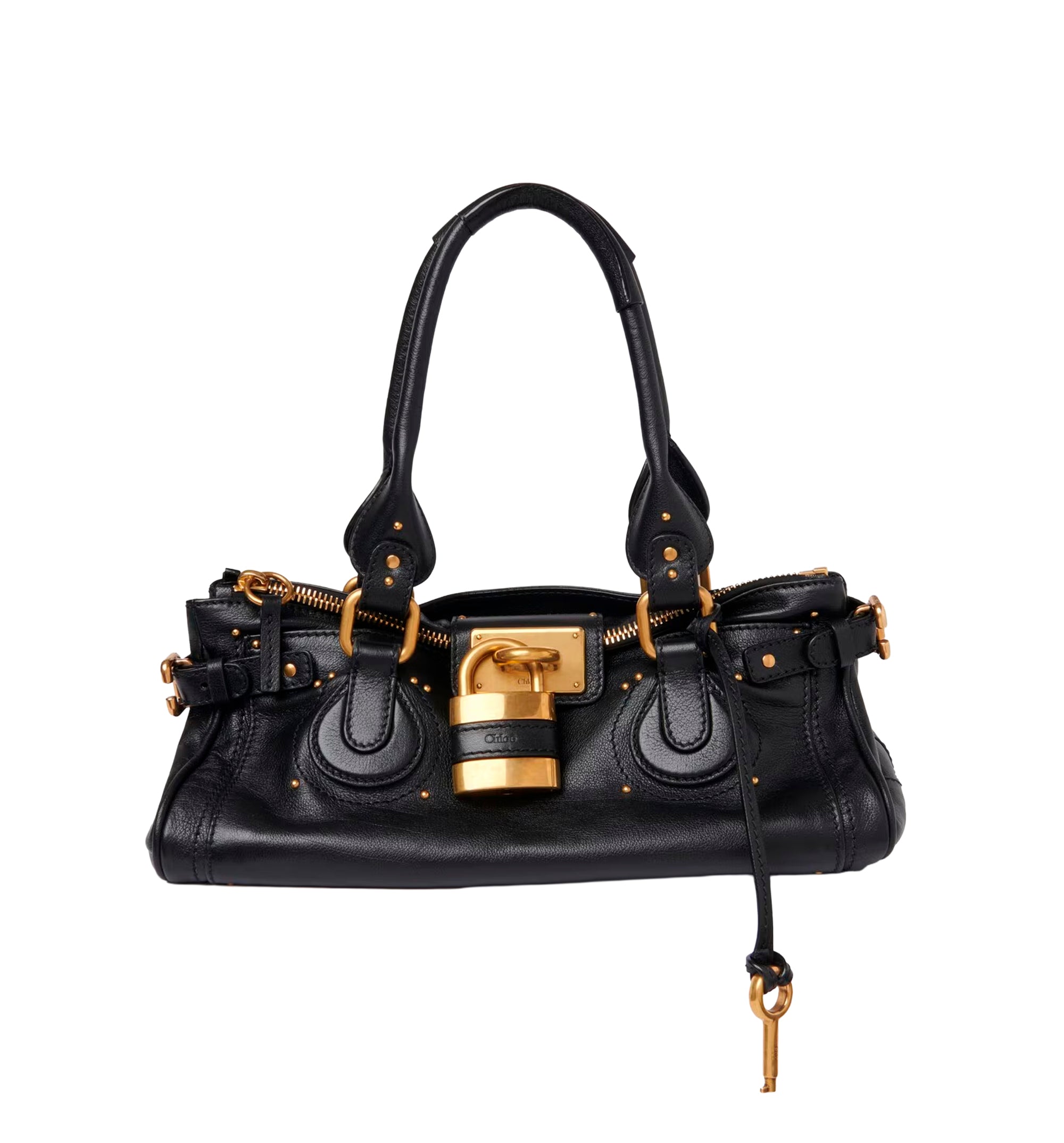 Paddington bag in grained leather