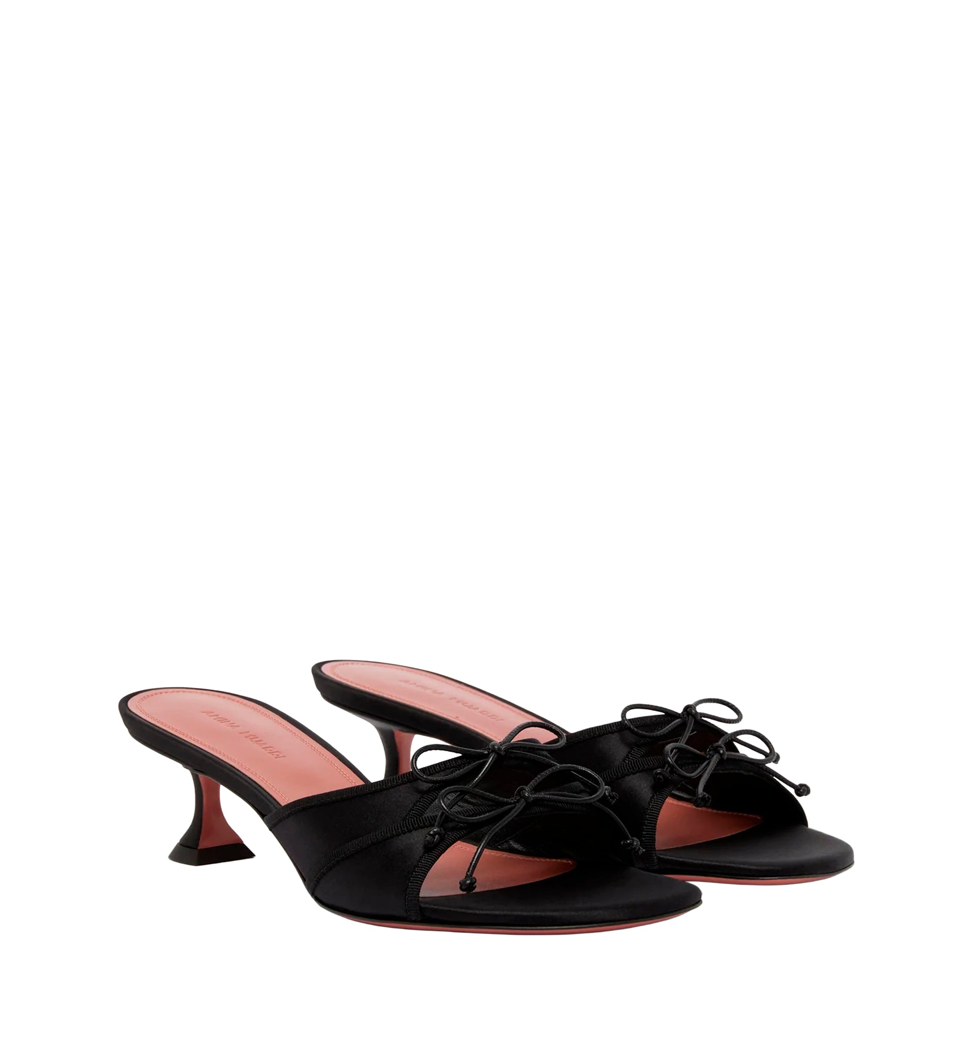 Eleonora Slipper 45 Black Satin