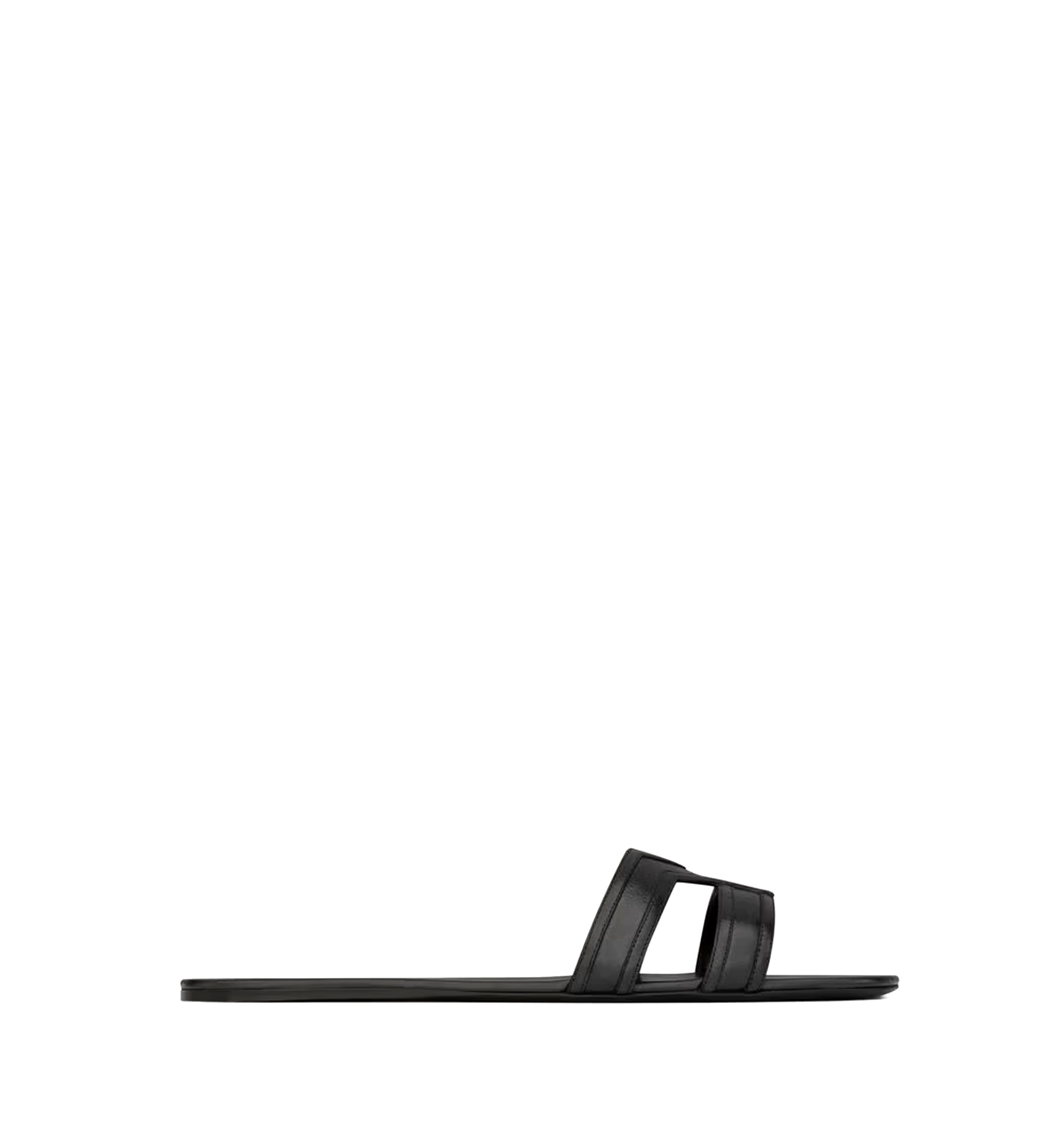 Mabrouka Slides In Smooth Leather